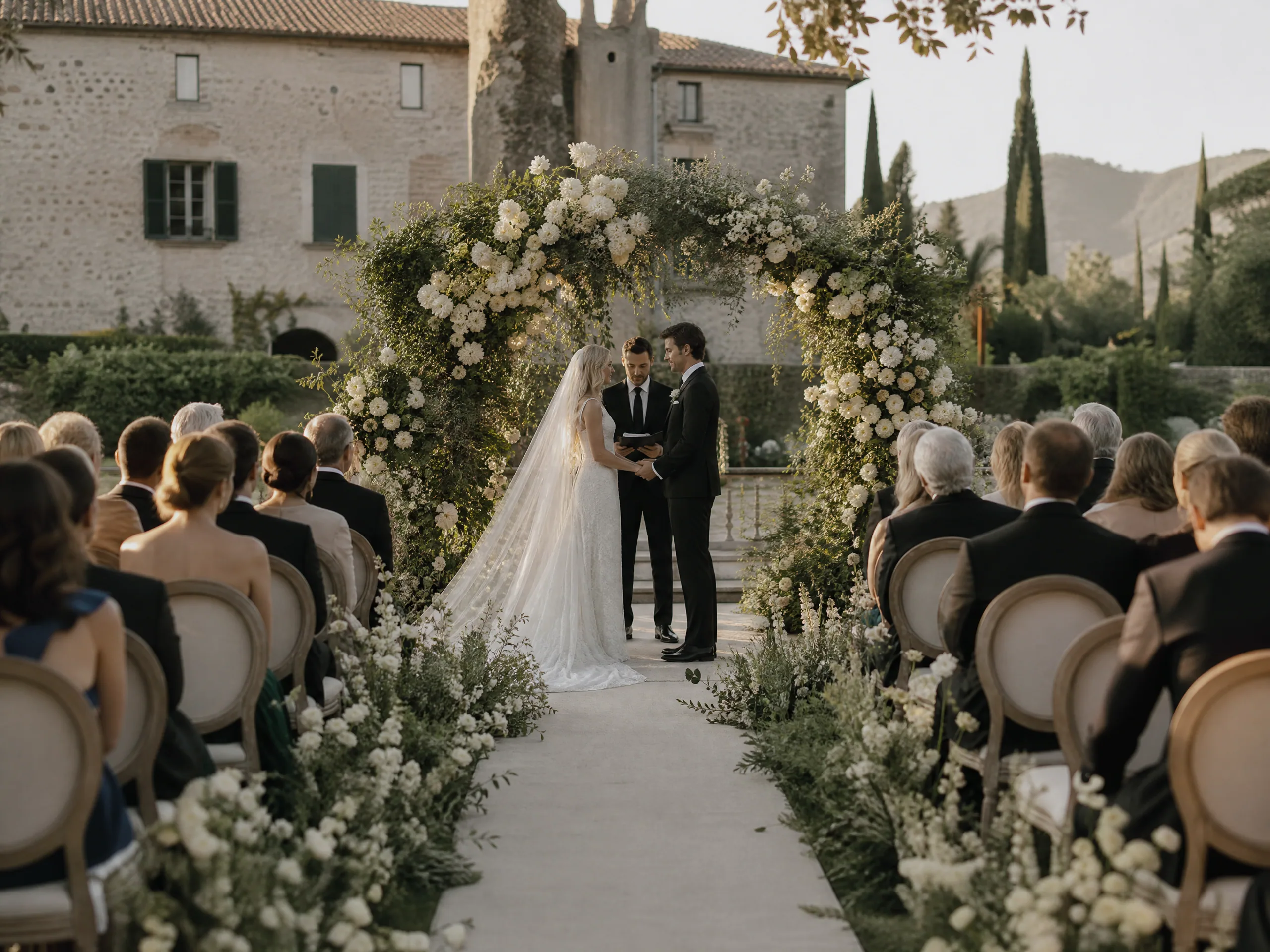 Wedding ceremony in Spain: Build boarding windows into the wedding-day timeline