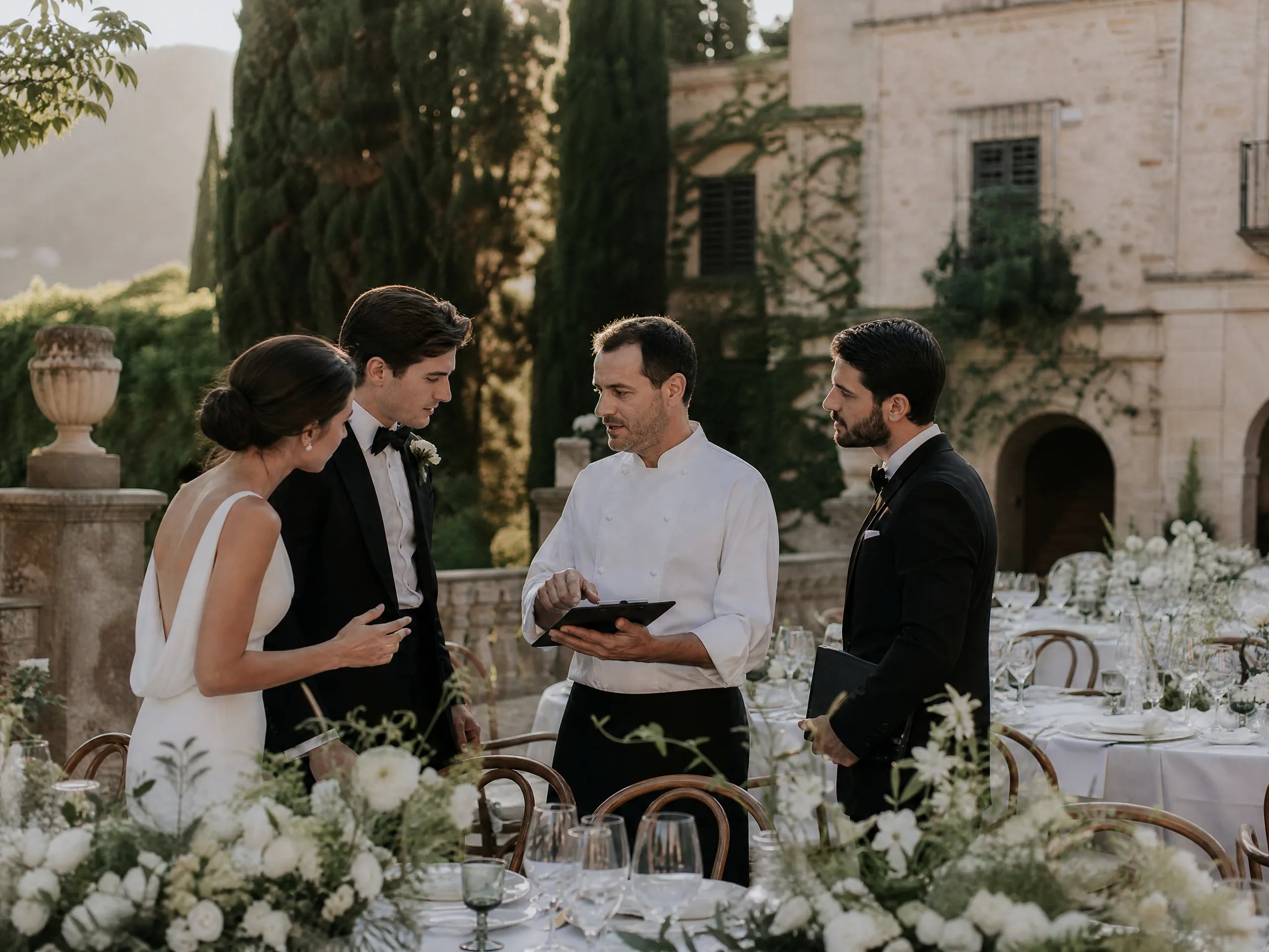 Wedding ceremony in Spain: Communicating with Your Catering Team