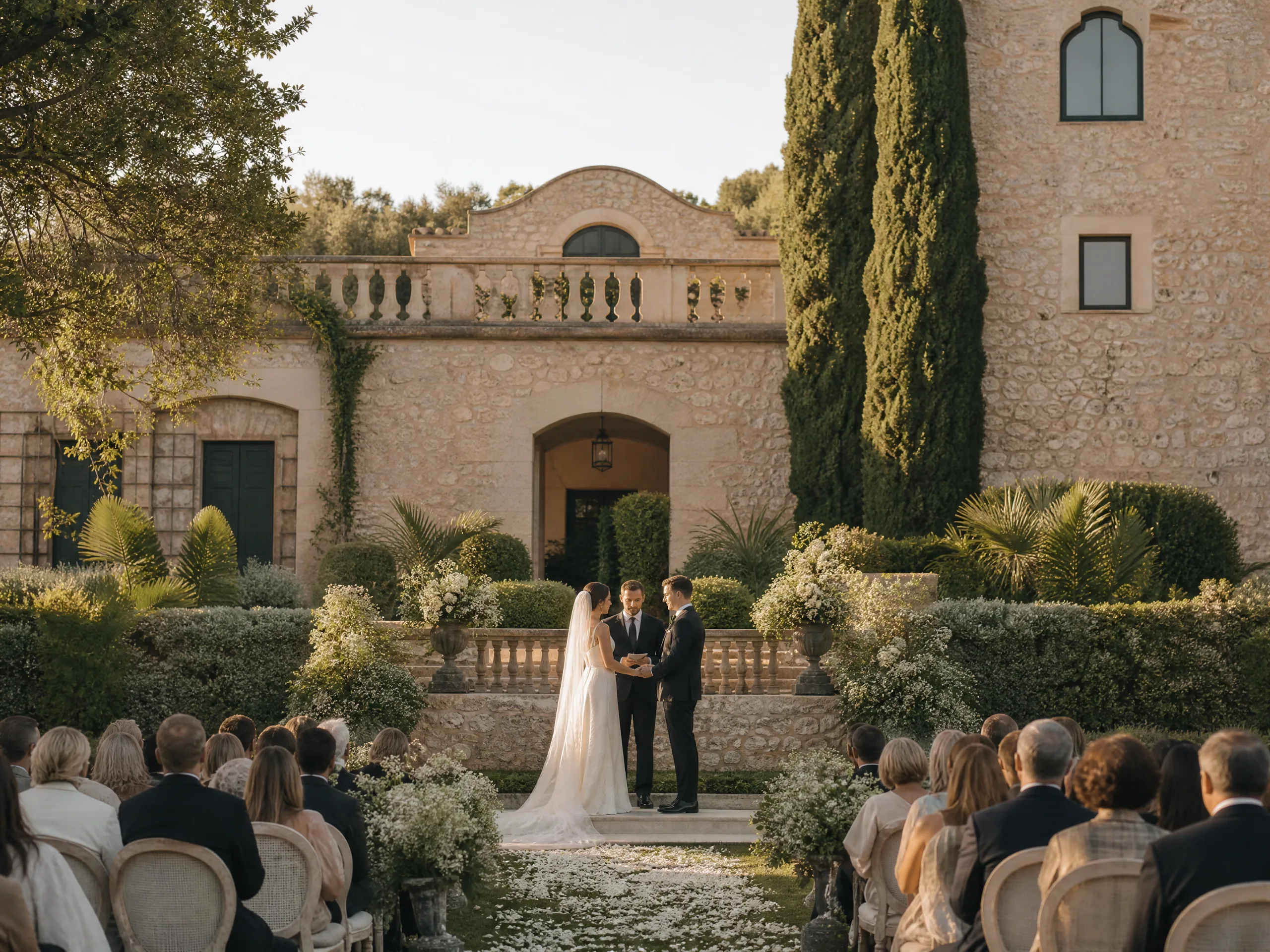 Wedding ceremony in Spain: Setting Up Charging Stations