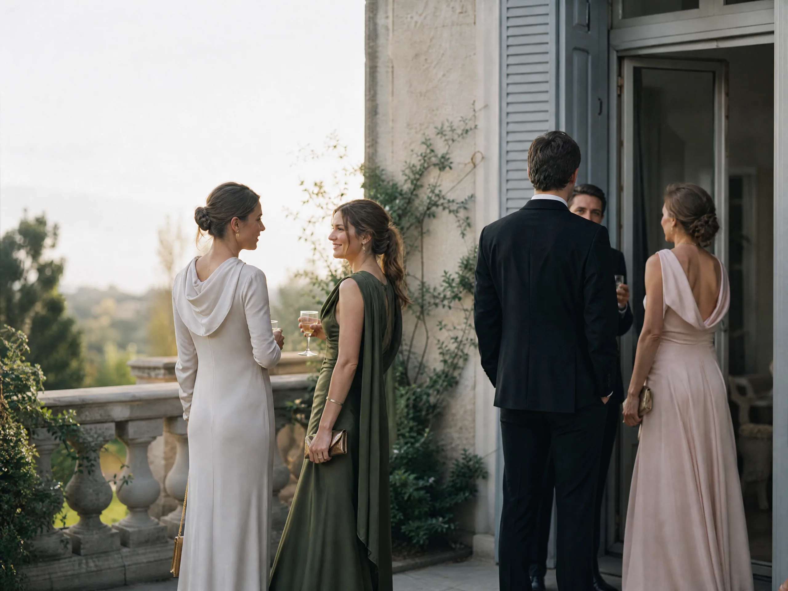 Guest Rain Plan Messaging for Outdoor Destination Weddings in Spain