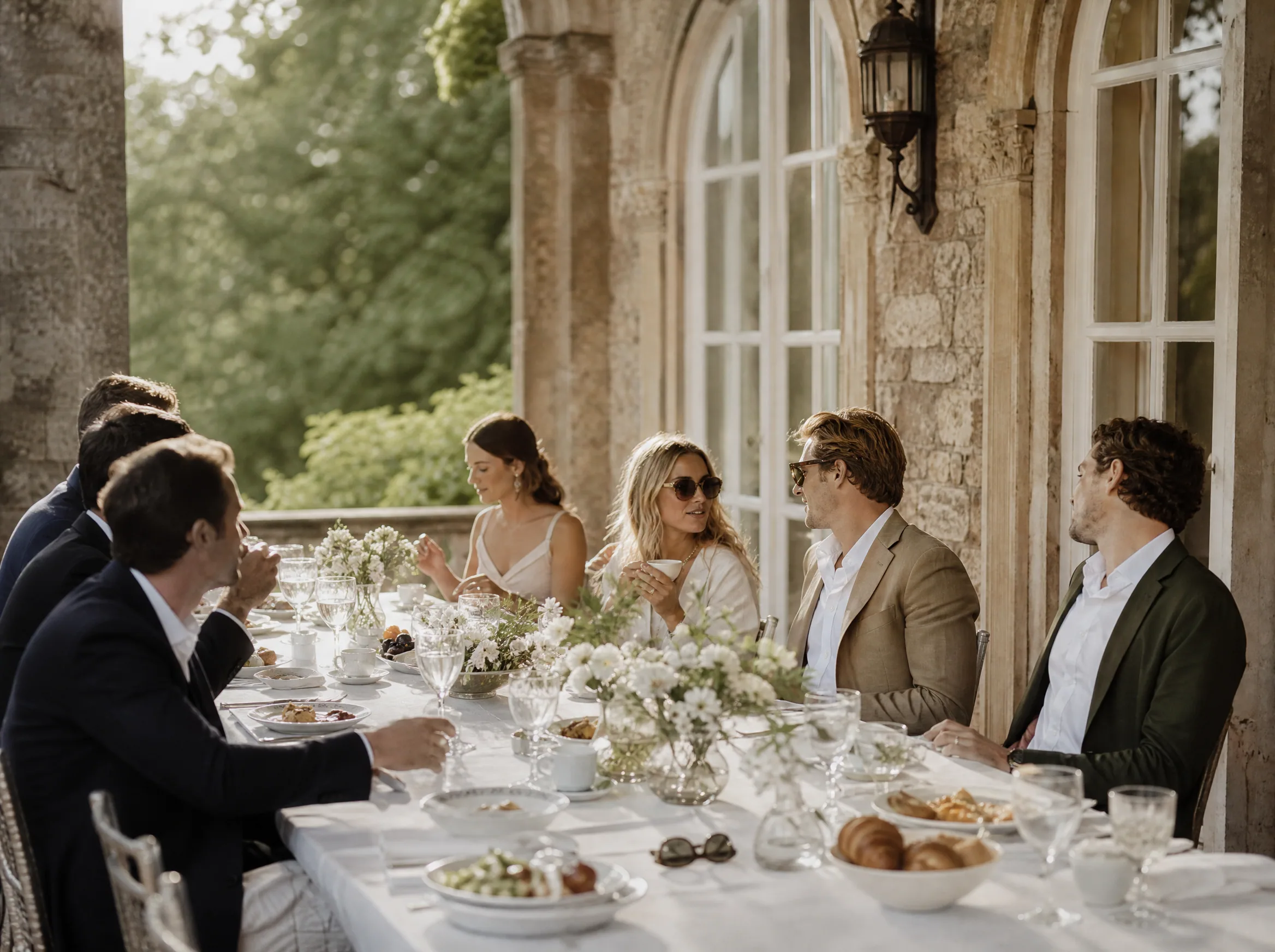 Wedding reception detail: Align brunch timing with hotel check-out and flights
