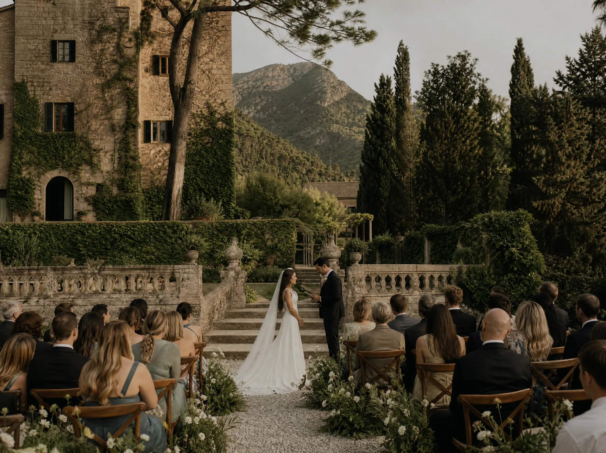 Wedding ceremony in Spain: Align brunch timing with hotel check-out and flights