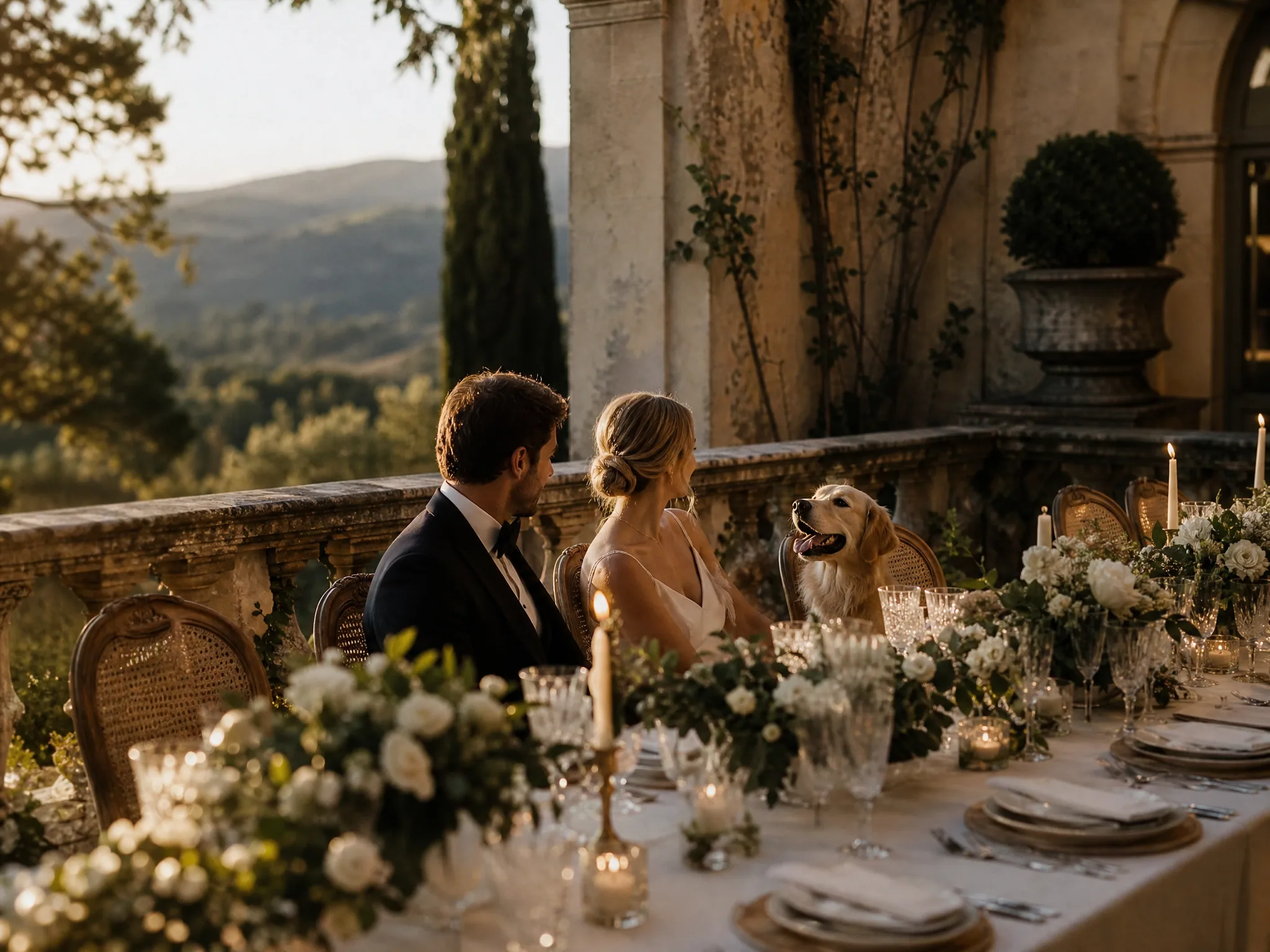 Wedding reception detail: Logistical Considerations for Pet Travel