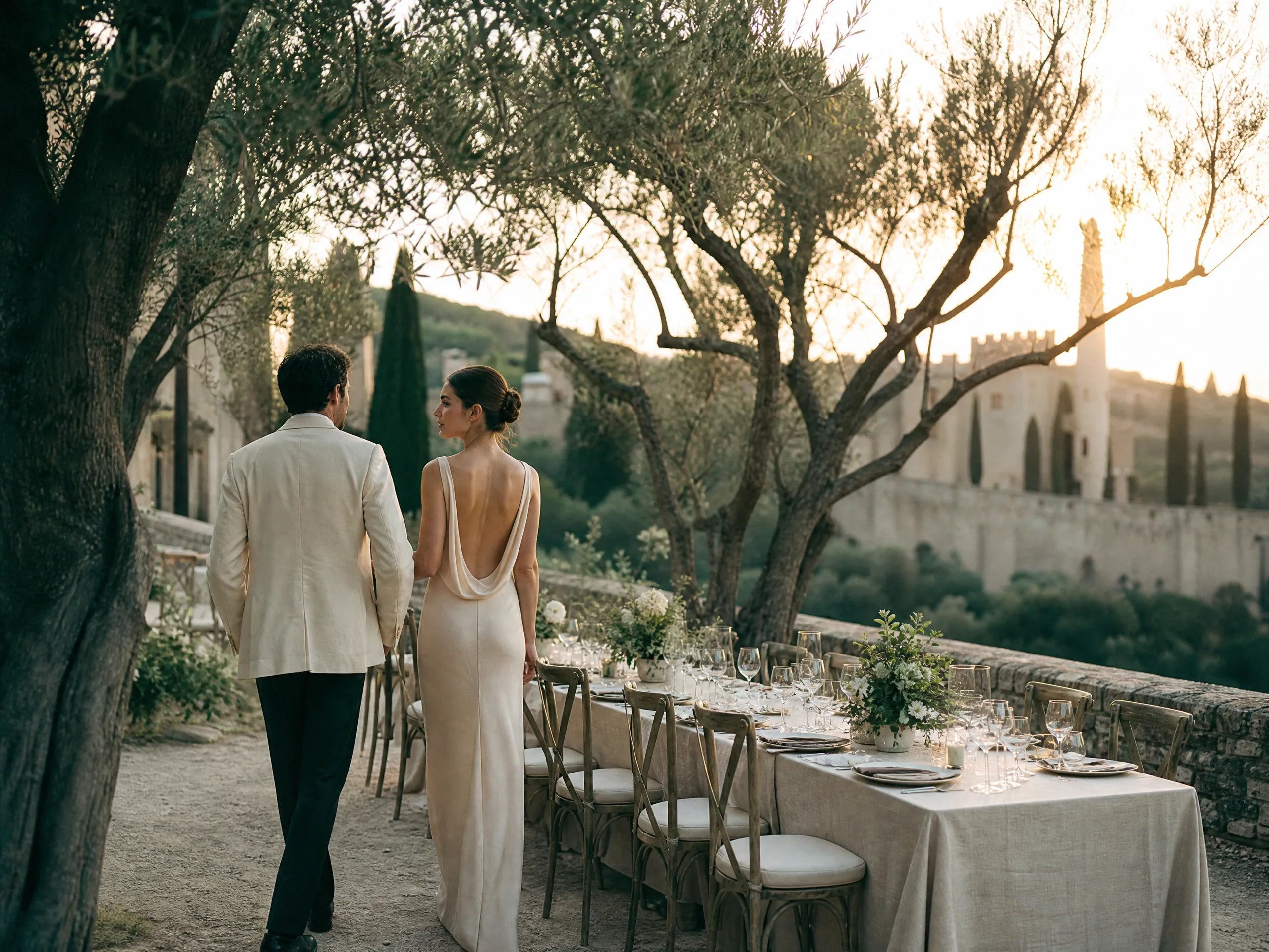 Destination wedding in Spain: Align the rehearsal itself with dinner timing