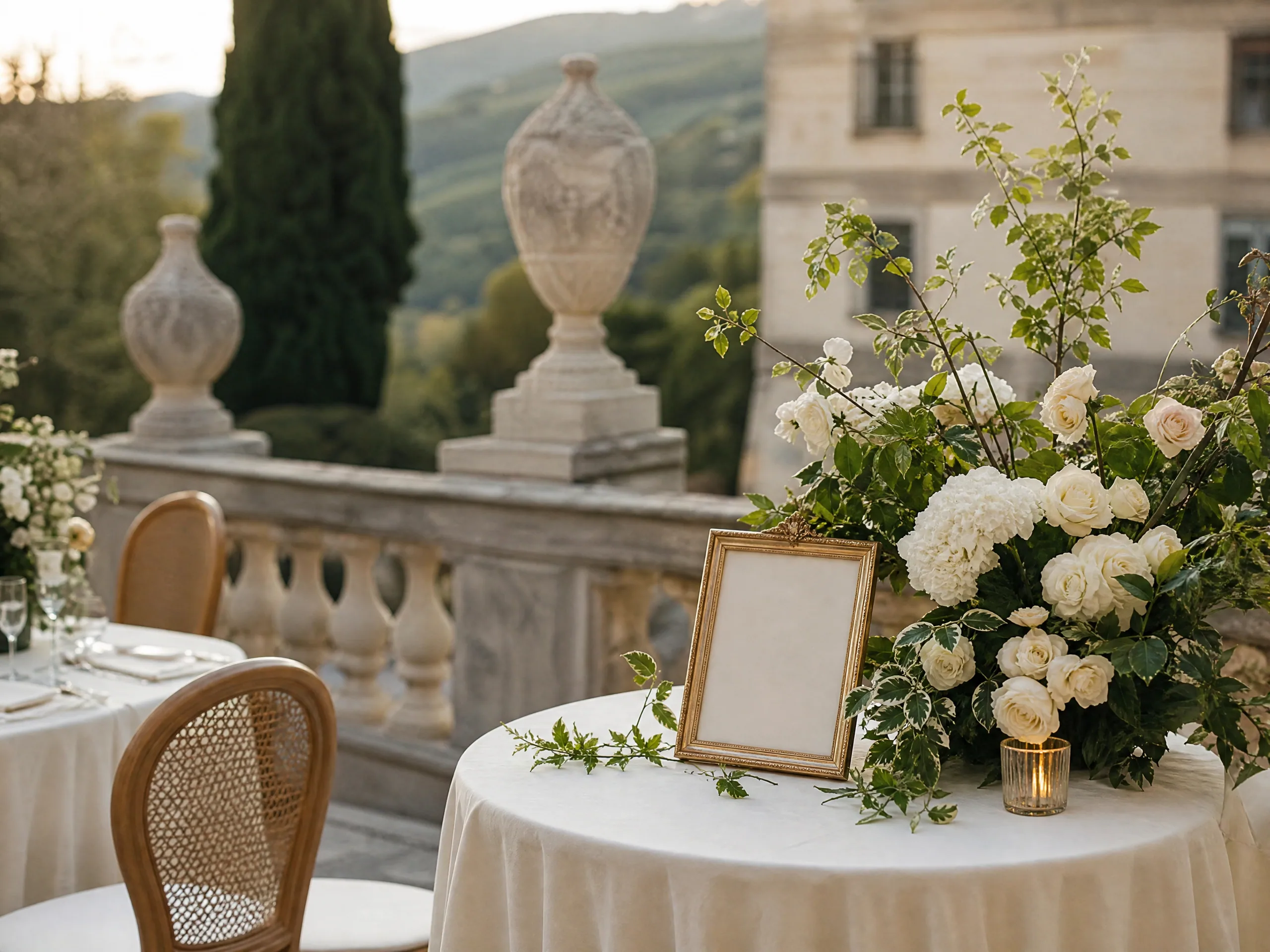 Wedding reception detail: Crafting the Perfect Unplugged Ceremony Message