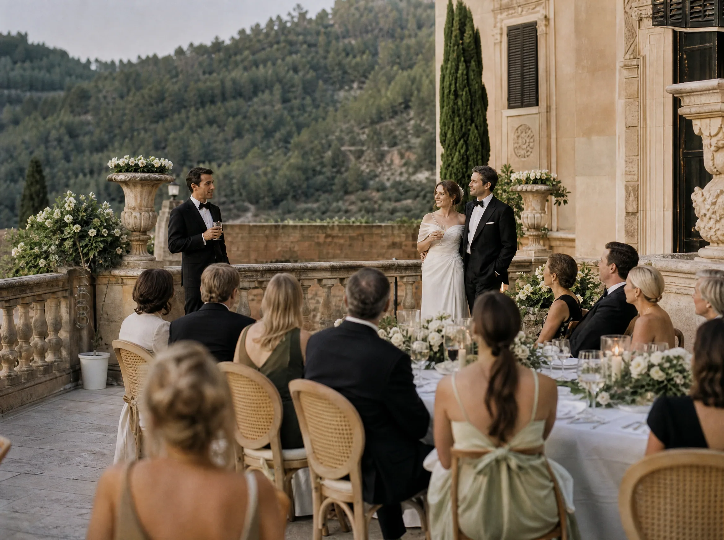 Guest Speech and First-Dance Rehearsal Space Logistics for Destination Weddings in Spain