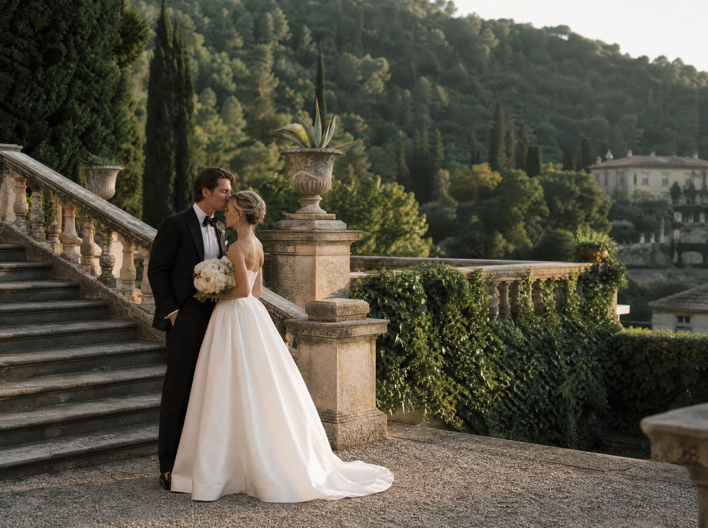 Luxury wedding detail: Separate wedding-weekend tips from venue service charges