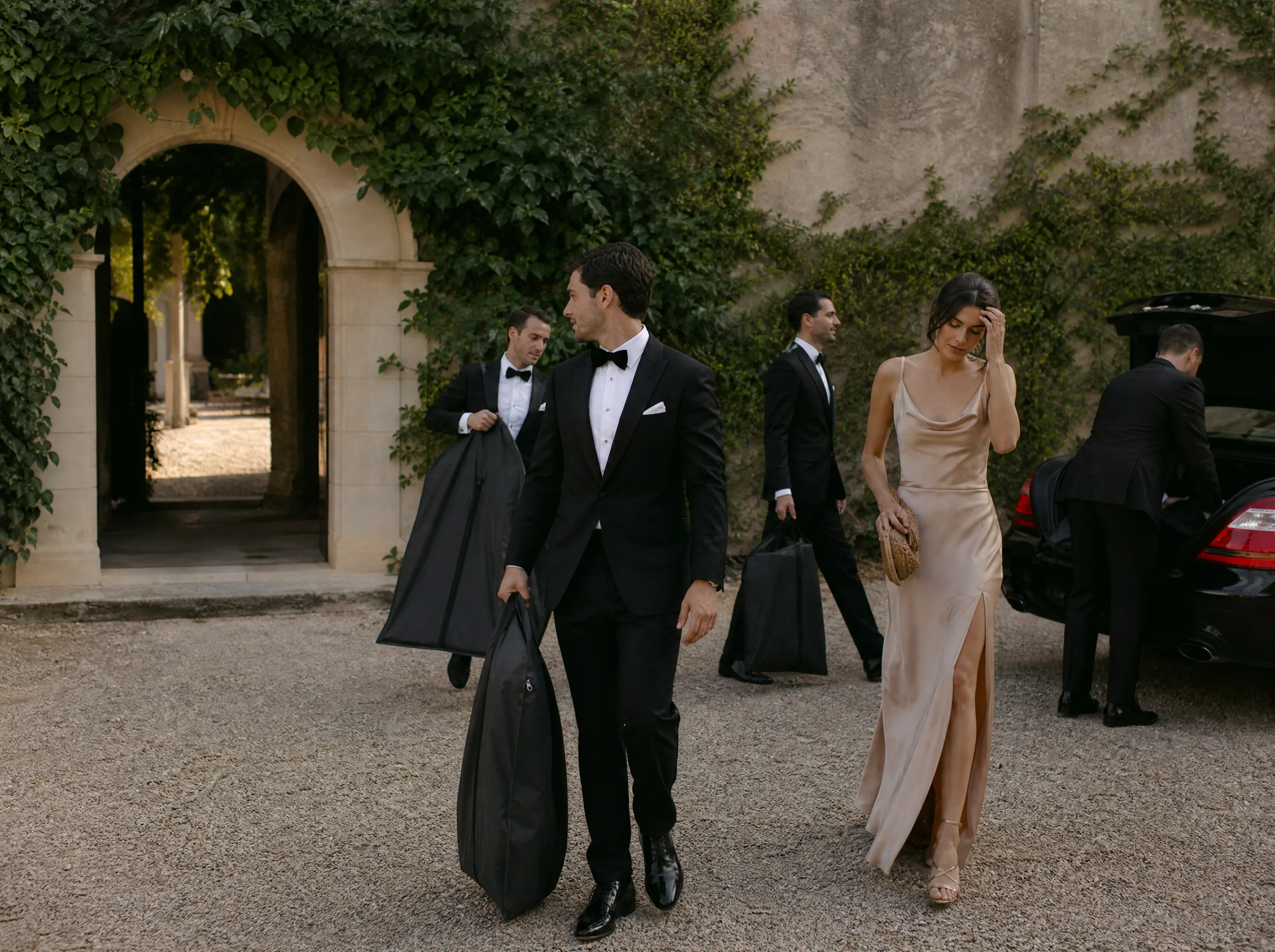 Destination wedding editorial: Why formals need their own logistics plan
