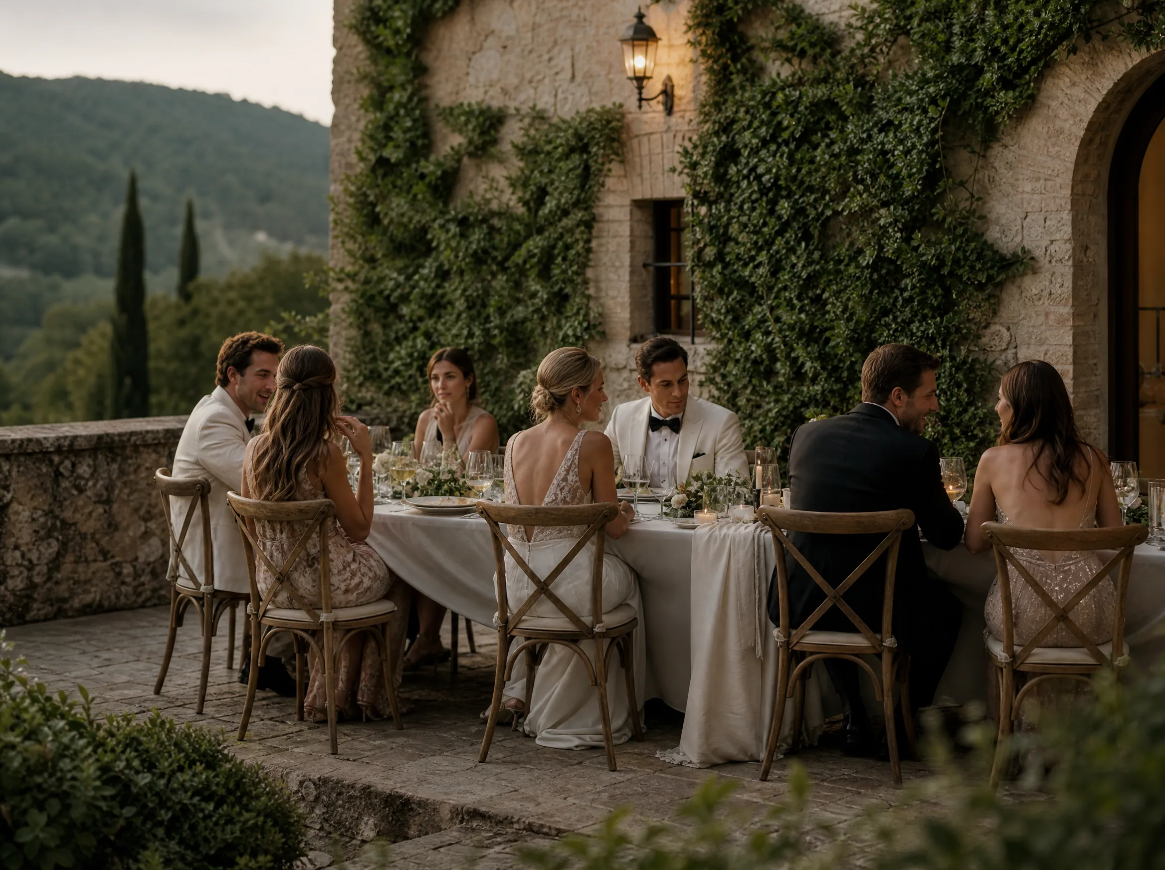 Wedding reception detail: Set honest expectations for rural Spanish signal