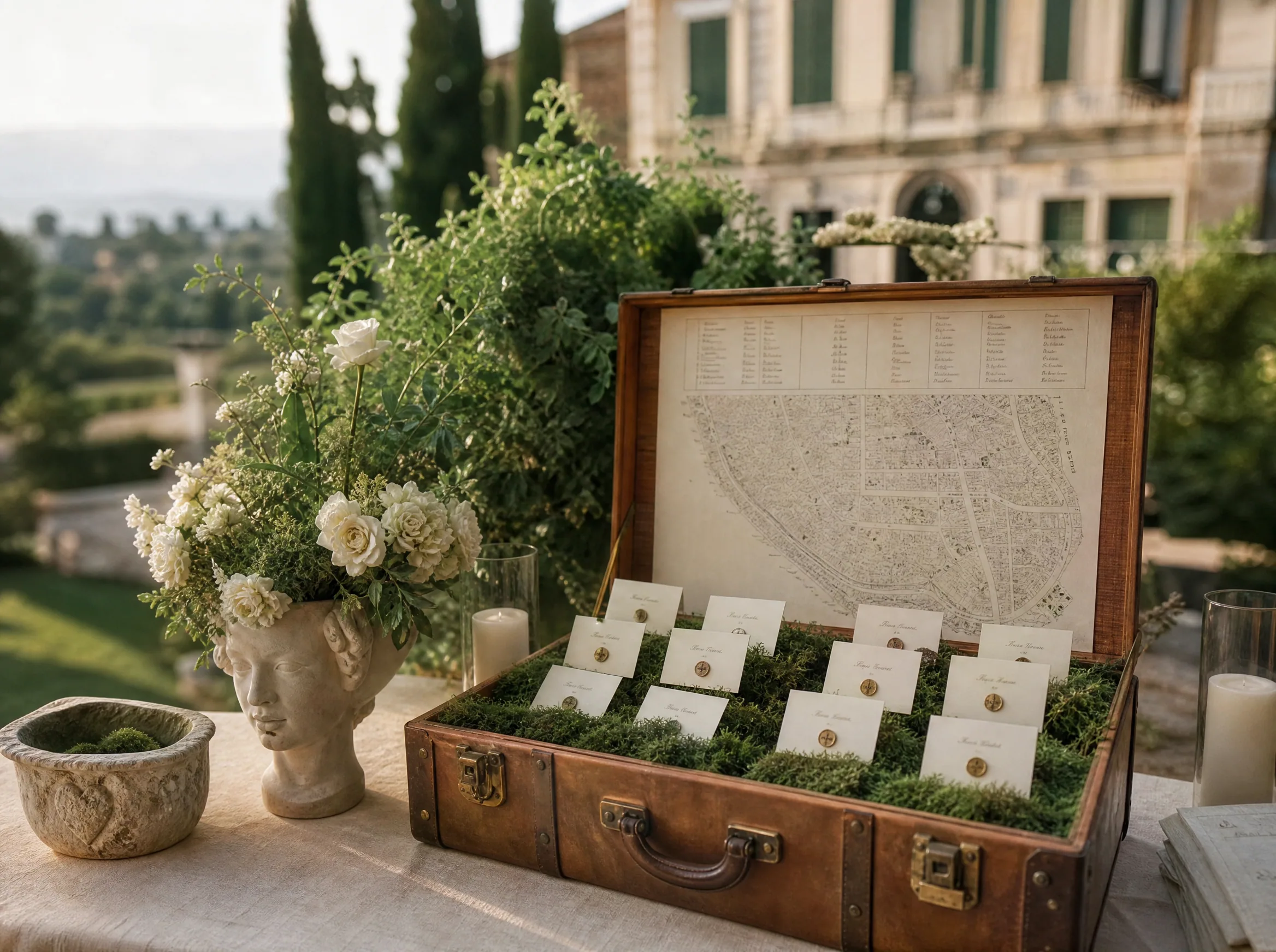 Luxury wedding detail: Map who needs what—and when they arrive