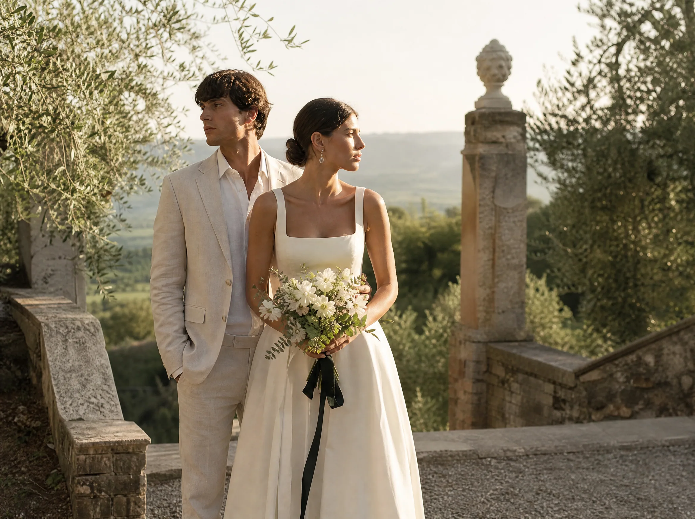 Destination wedding in Spain: Pair fans with a compact heat-relief kit