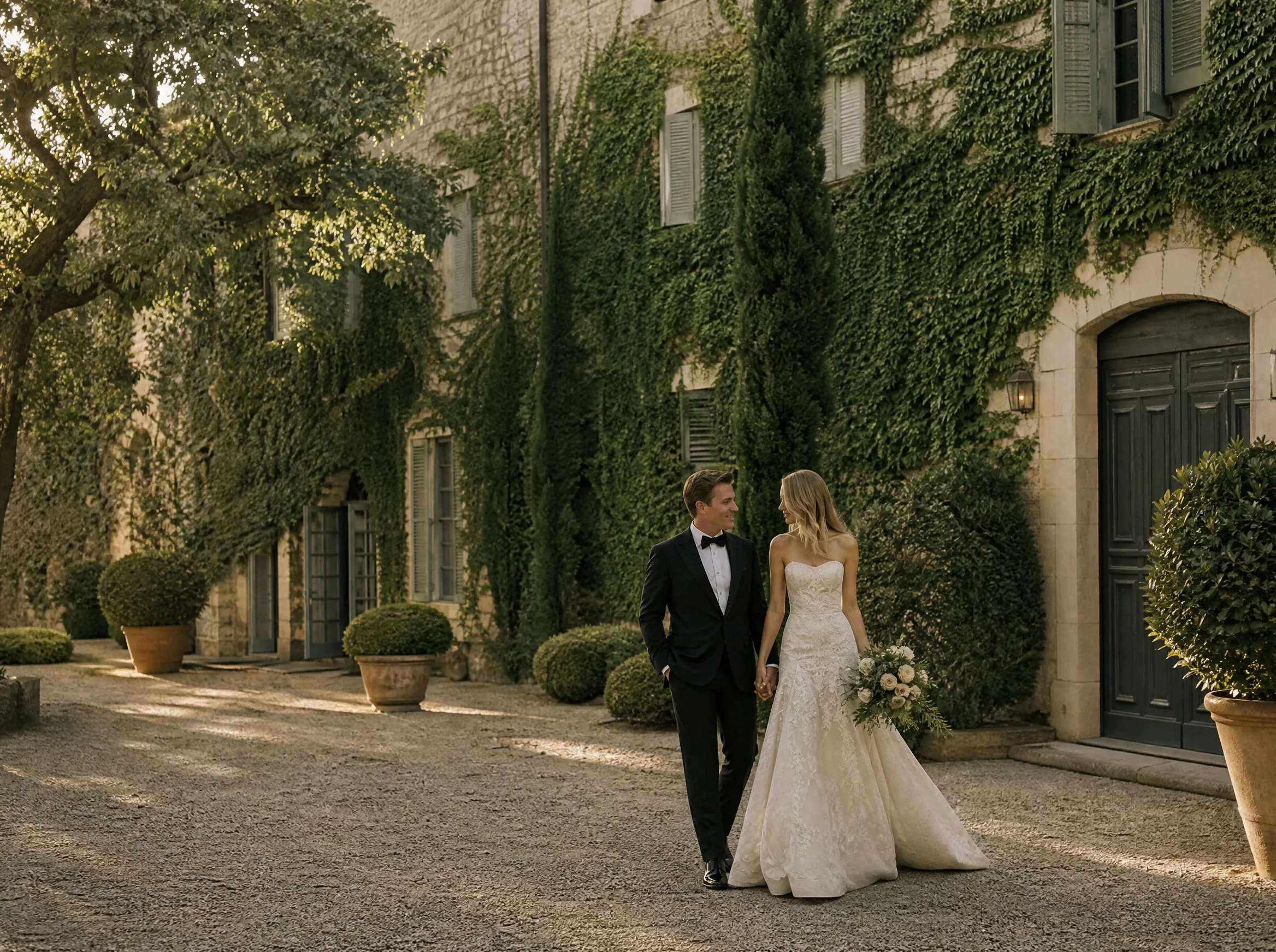 Destination wedding editorial: Choose a platform guests already know
