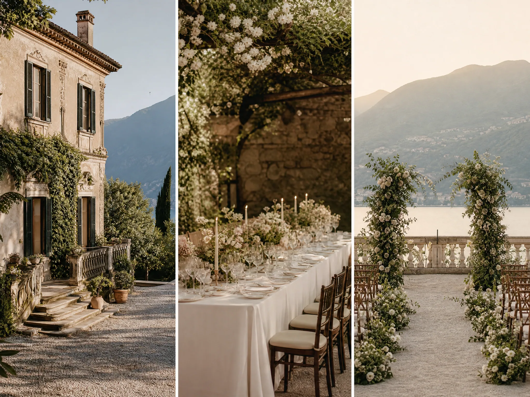 Luxury wedding detail: Map the heat, dinner hour, and ceremony light before you fill the day