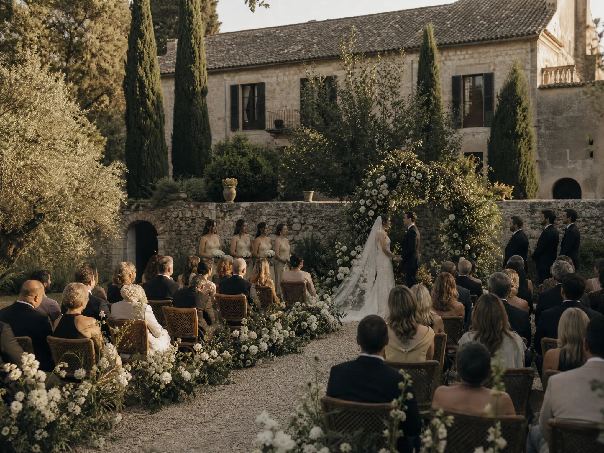Wedding ceremony in Spain: Choose the rest model that matches lodging and guest mix