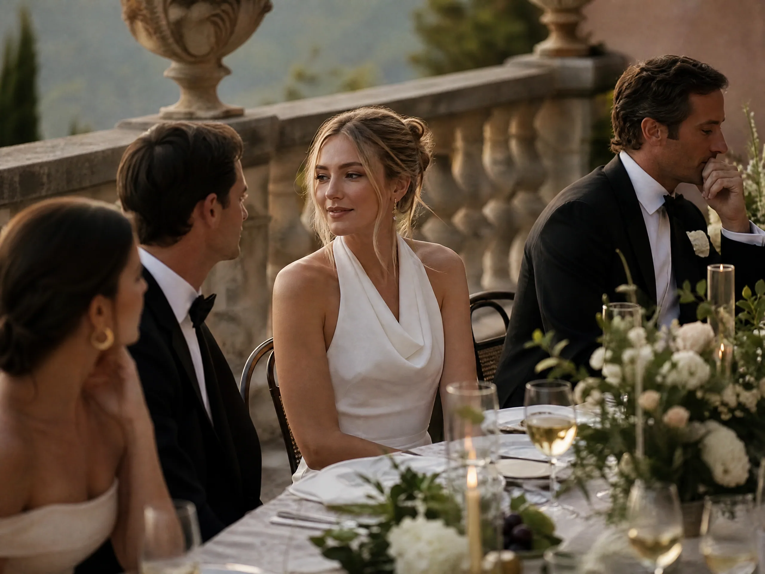 Wedding reception detail: Prioritize who needs early access first