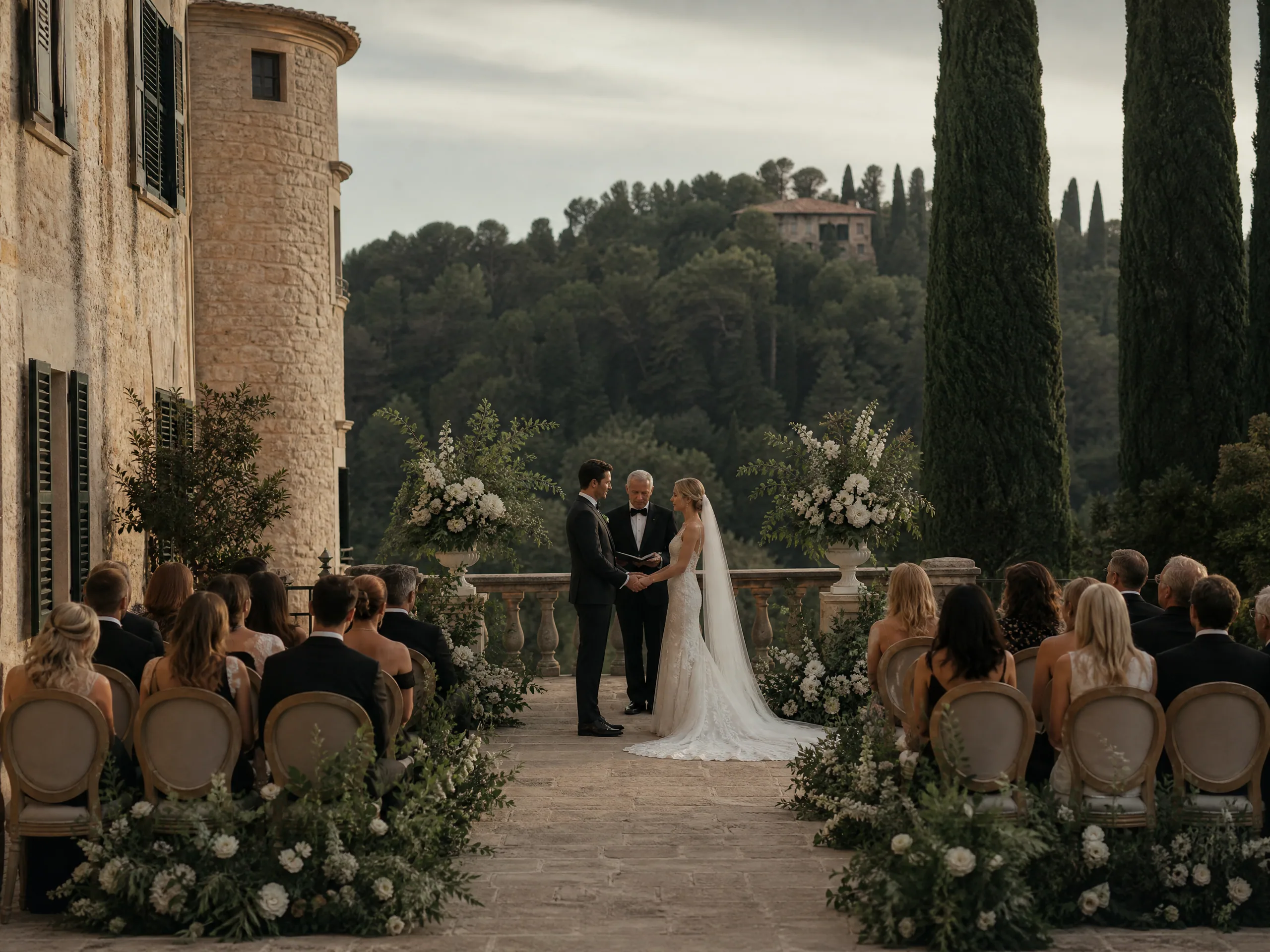 Wedding ceremony in Spain: Prioritize who needs early access first