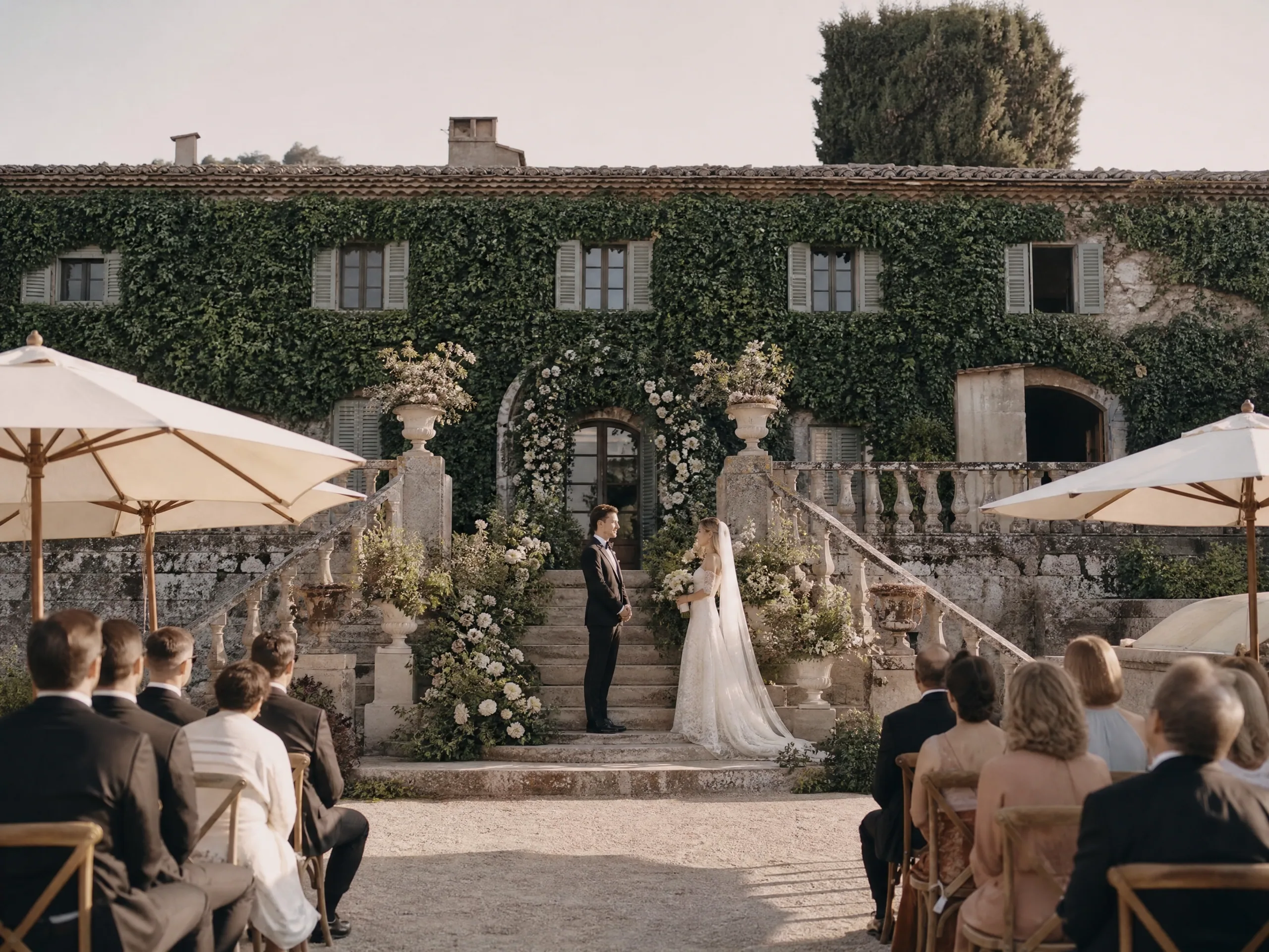 Wedding ceremony in Spain: Choose dispensers that survive outdoor Spanish conditions