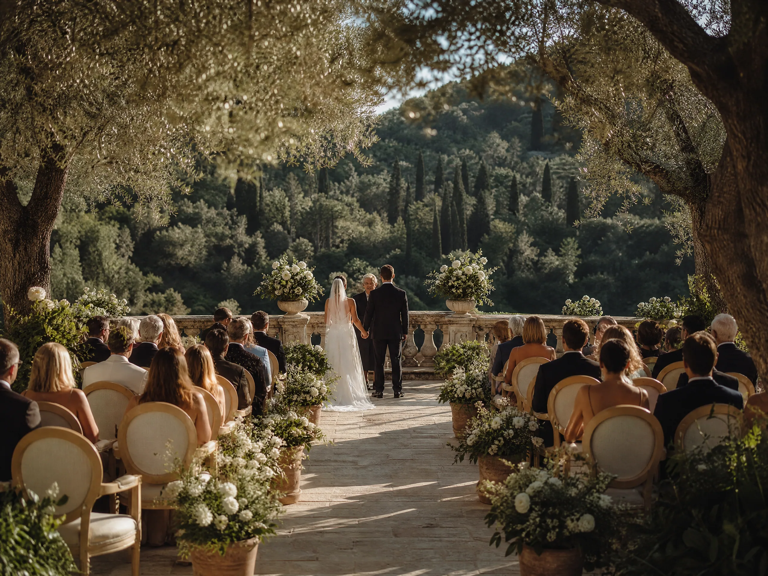 Destination wedding in Spain: Brief guests on how and when to light—without chaos in the aisle