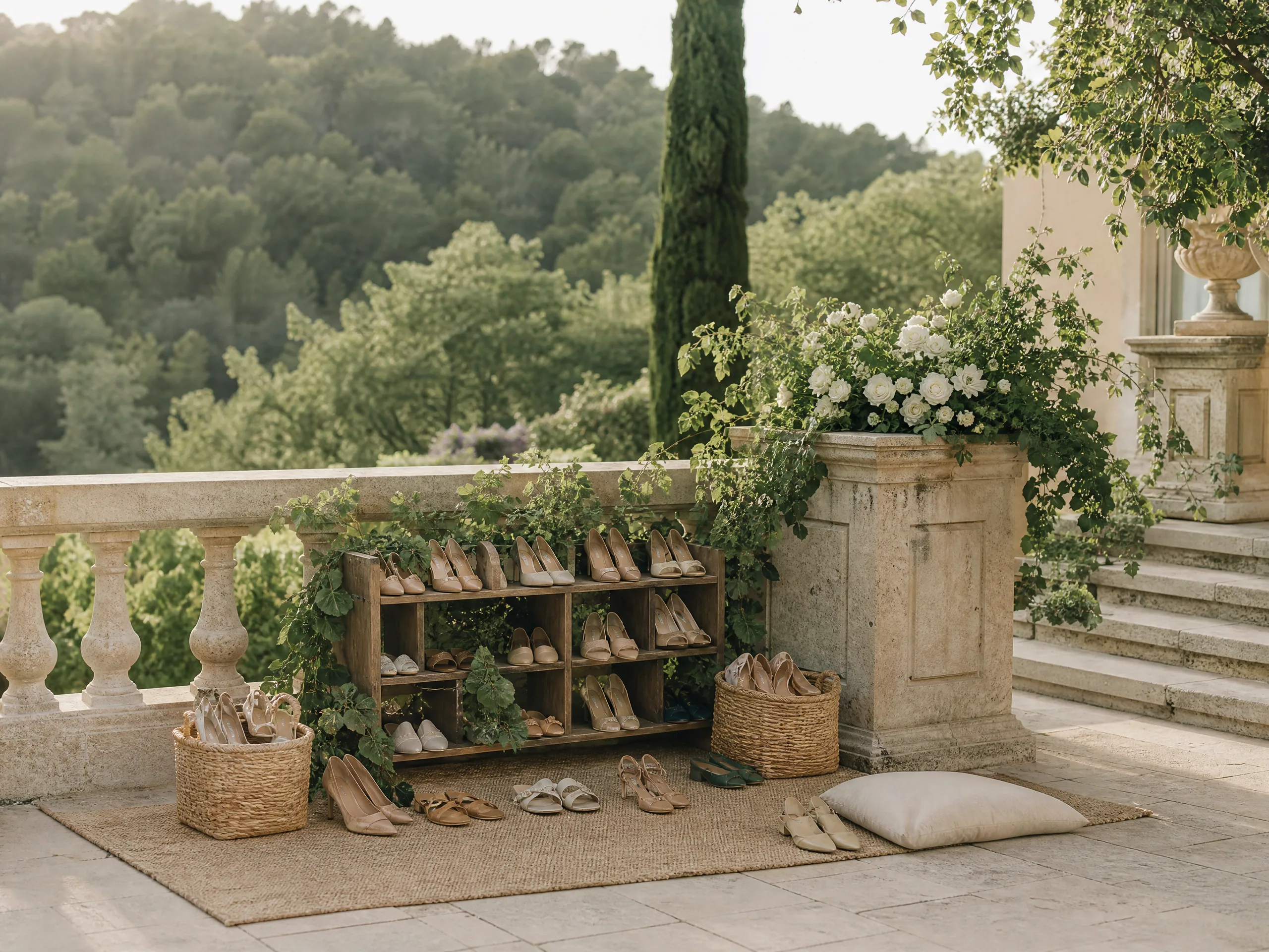 Guest Shoe-Change Stations and Heel-to-Flat Logistics for Destination Weddings in Spain