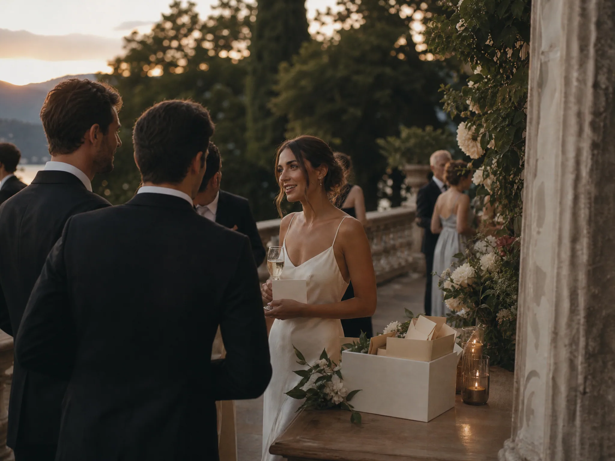 Wedding reception detail: Brief guests on cash envelopes without making it awkward