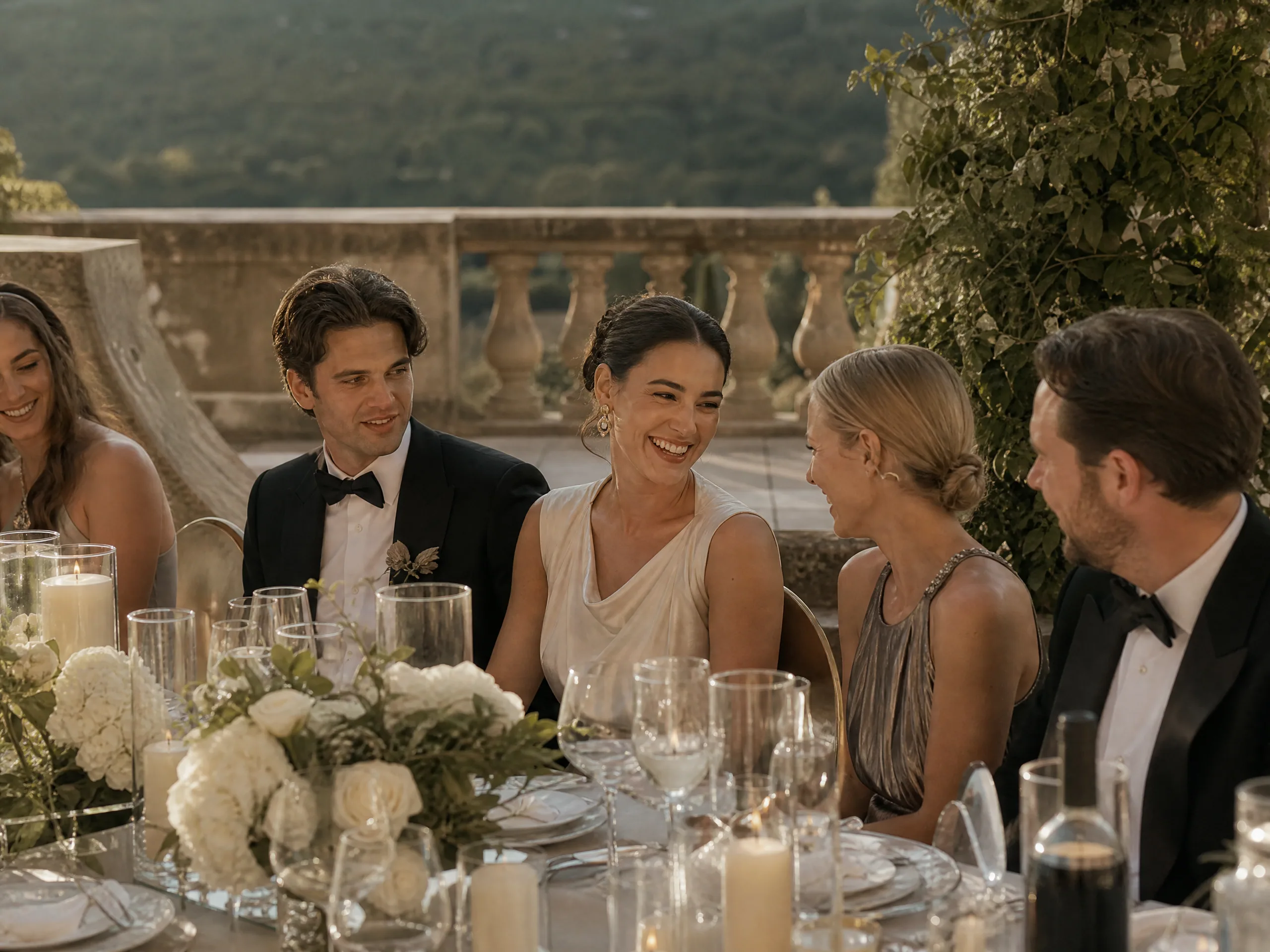 Wedding reception detail: Voltage myths guests still believe