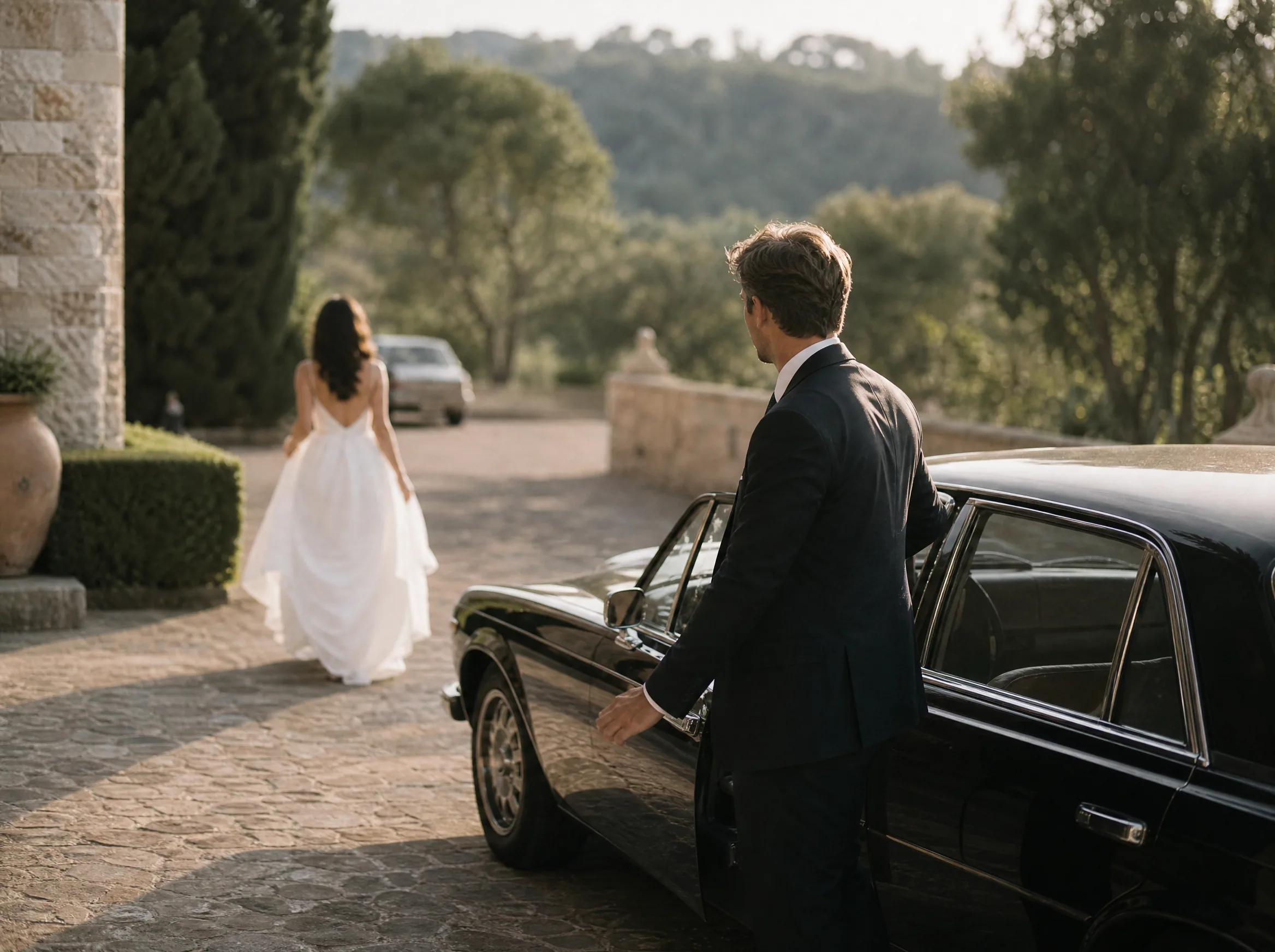 Estacionamiento de Invitados, Valet y Logística de Carpool para Bodas de Destino en Fincas Privadas en España