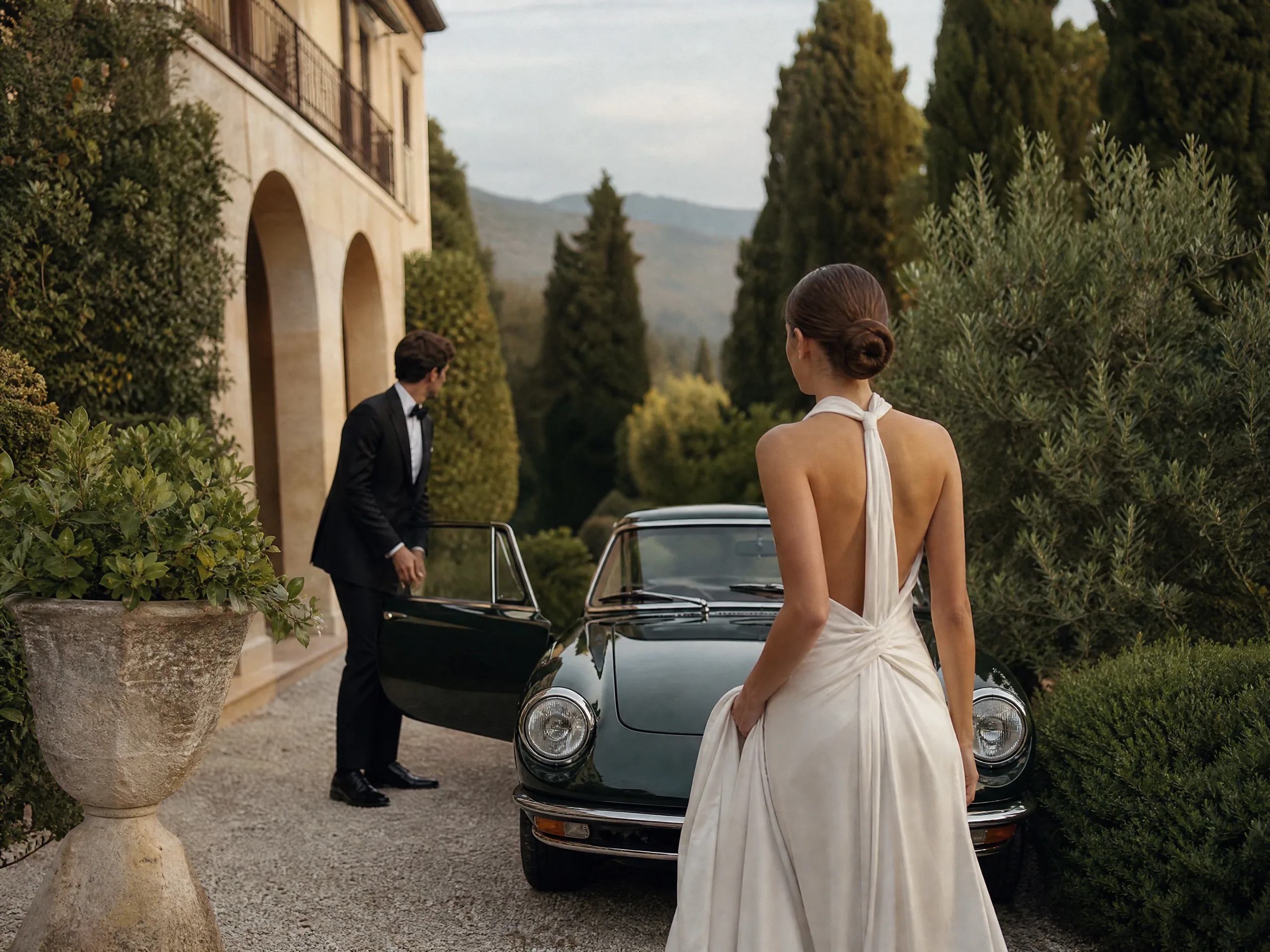 Luxury wedding detail: Decide: Self-Park, Valet, or Hybrid Flow