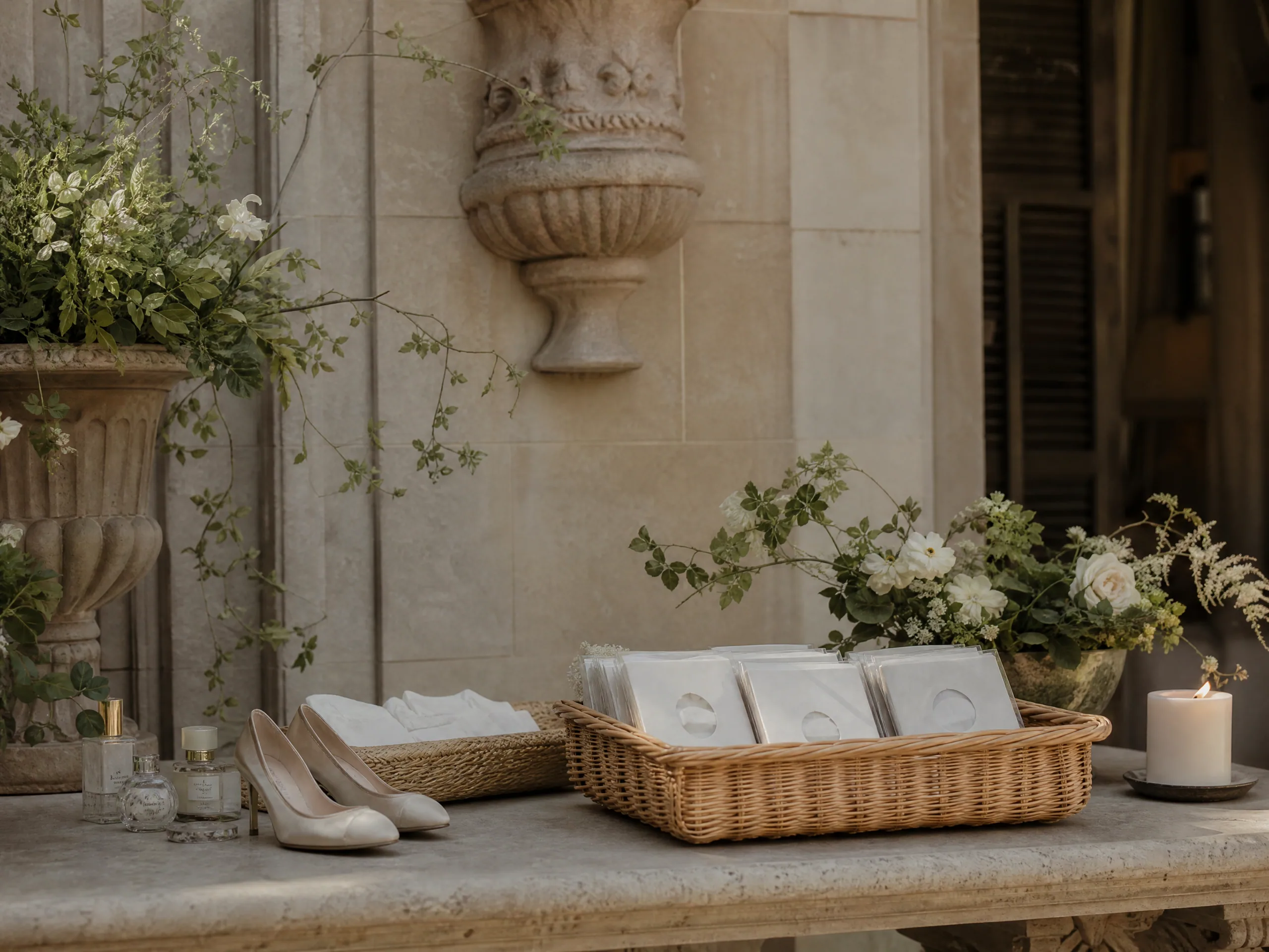Guest Blister Pads and Dance-Floor Foot-Care Stations for Destination Weddings in Spain