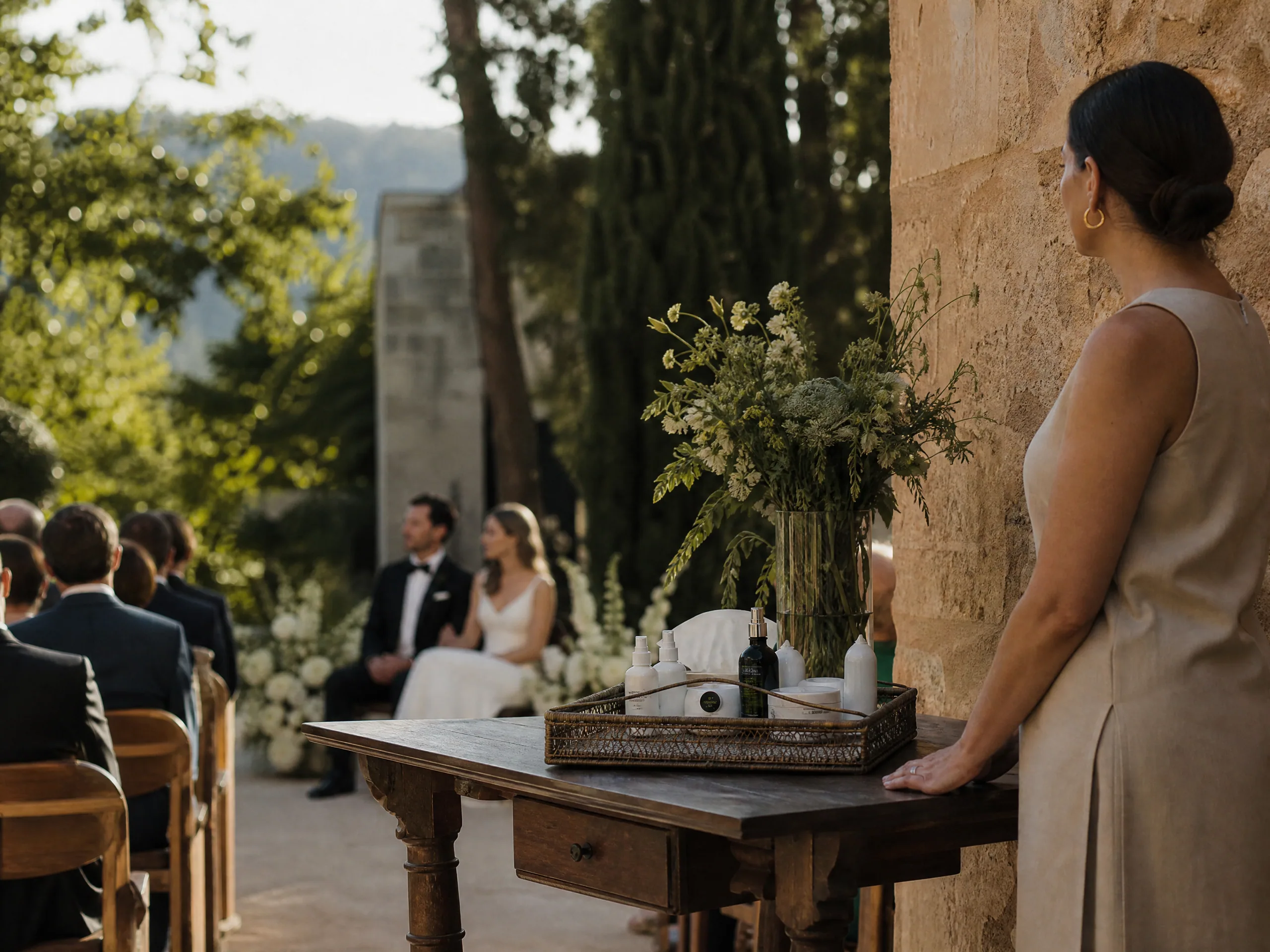 Wedding ceremony in Spain: Build a Discreet Station, Not a First-Aid Spectacle