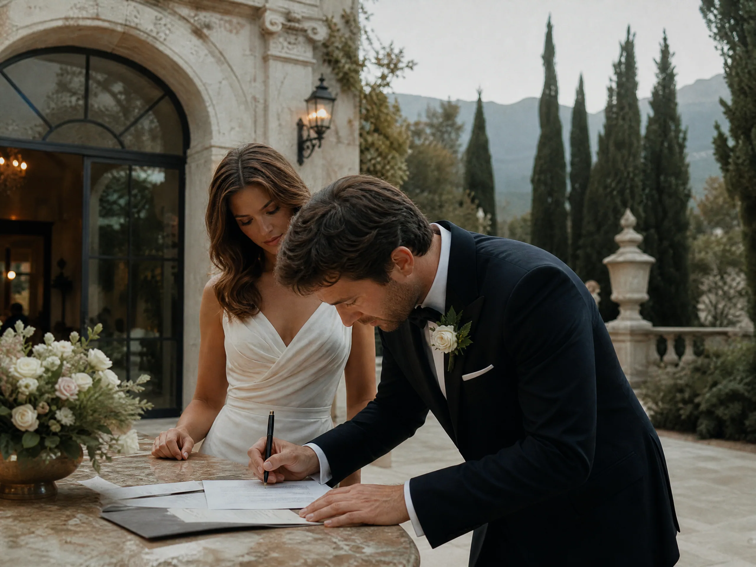 Luxury wedding detail: Ask Hotels for the Exact Deposit Policy Early