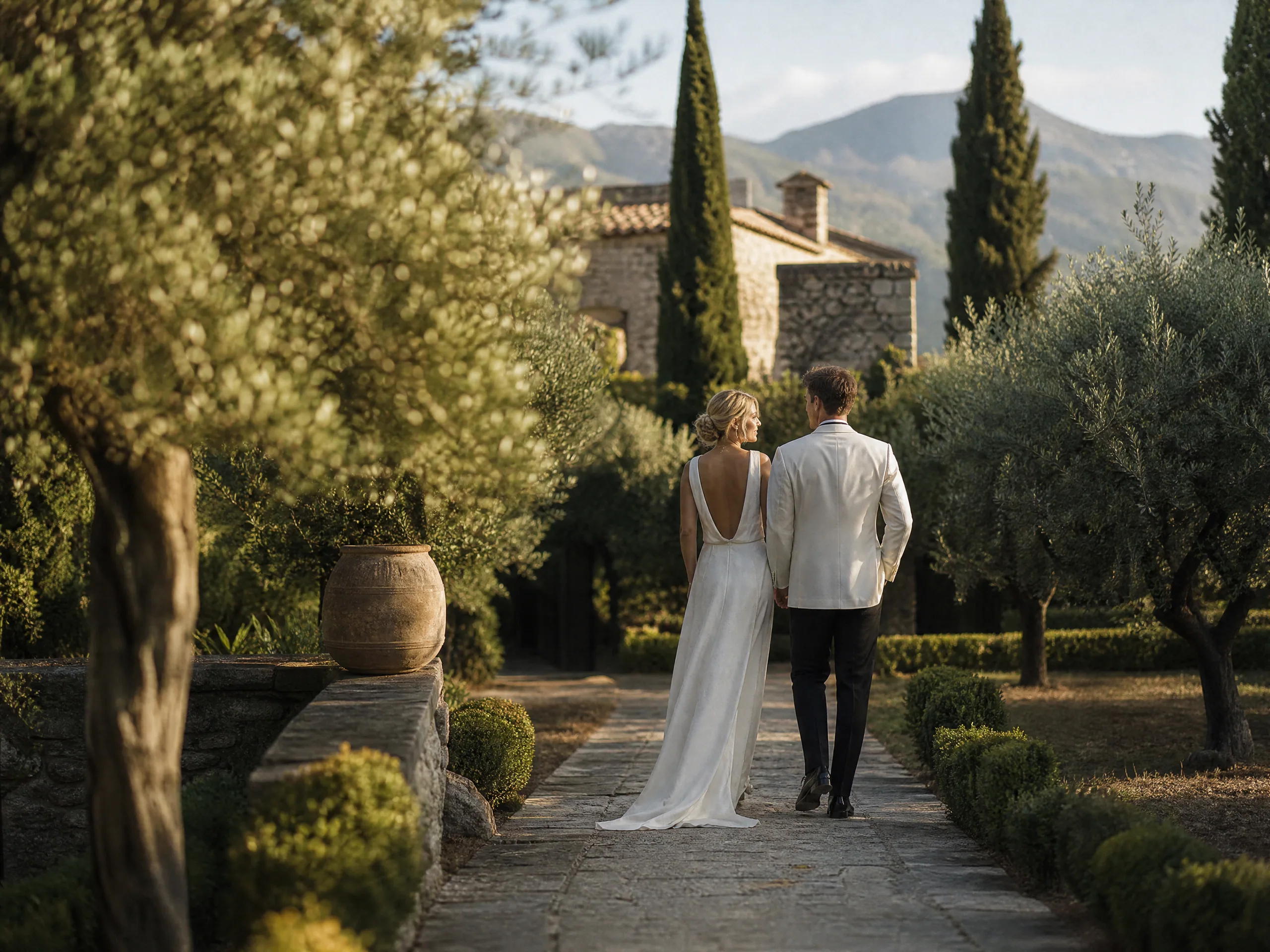 Destination wedding in Spain: Place Restroom Paths on the Guest Wayfinding Map