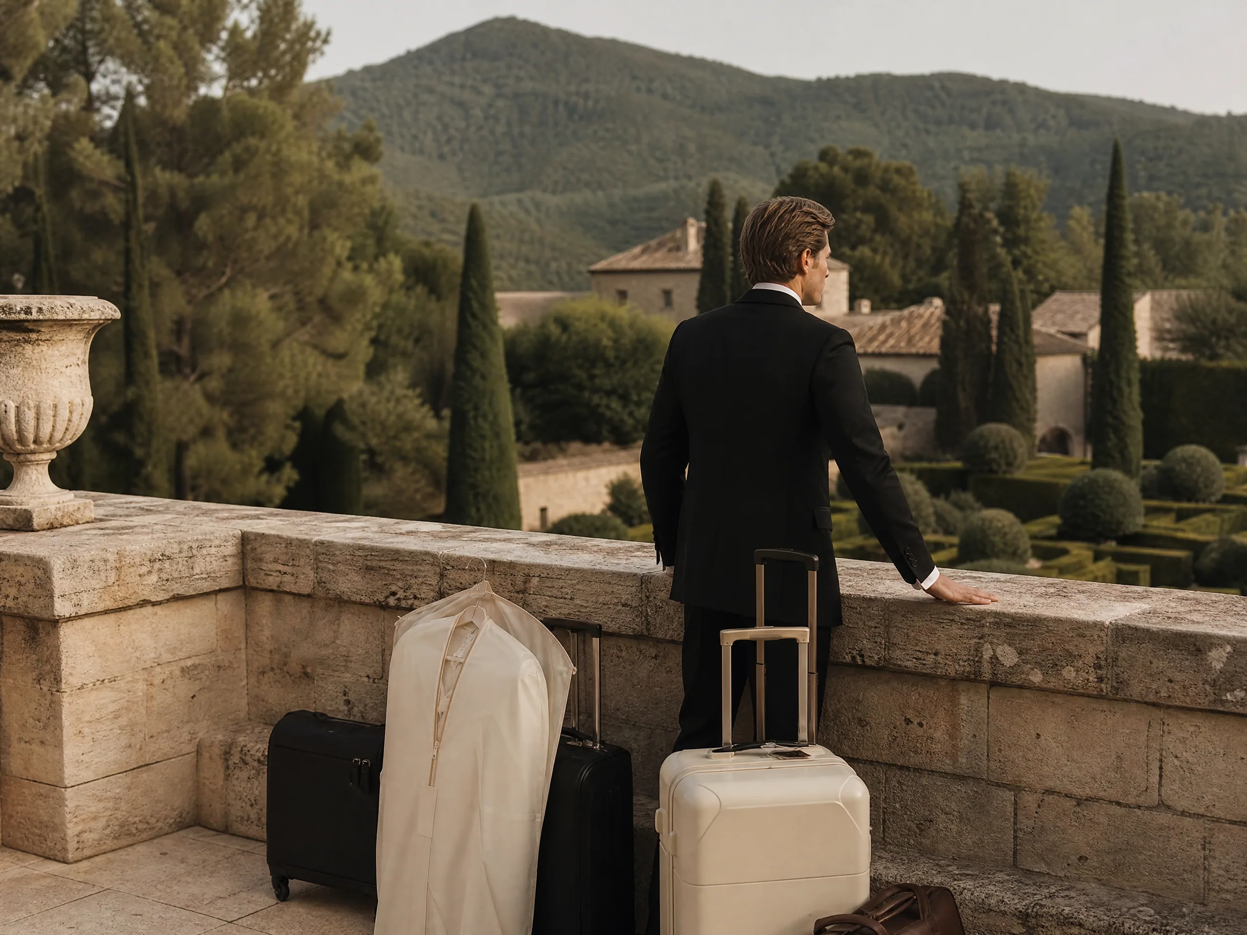 Guest Low-Cost Airline Baggage and Formalwear Carry-On Logistics for Destination Weddings in Spain