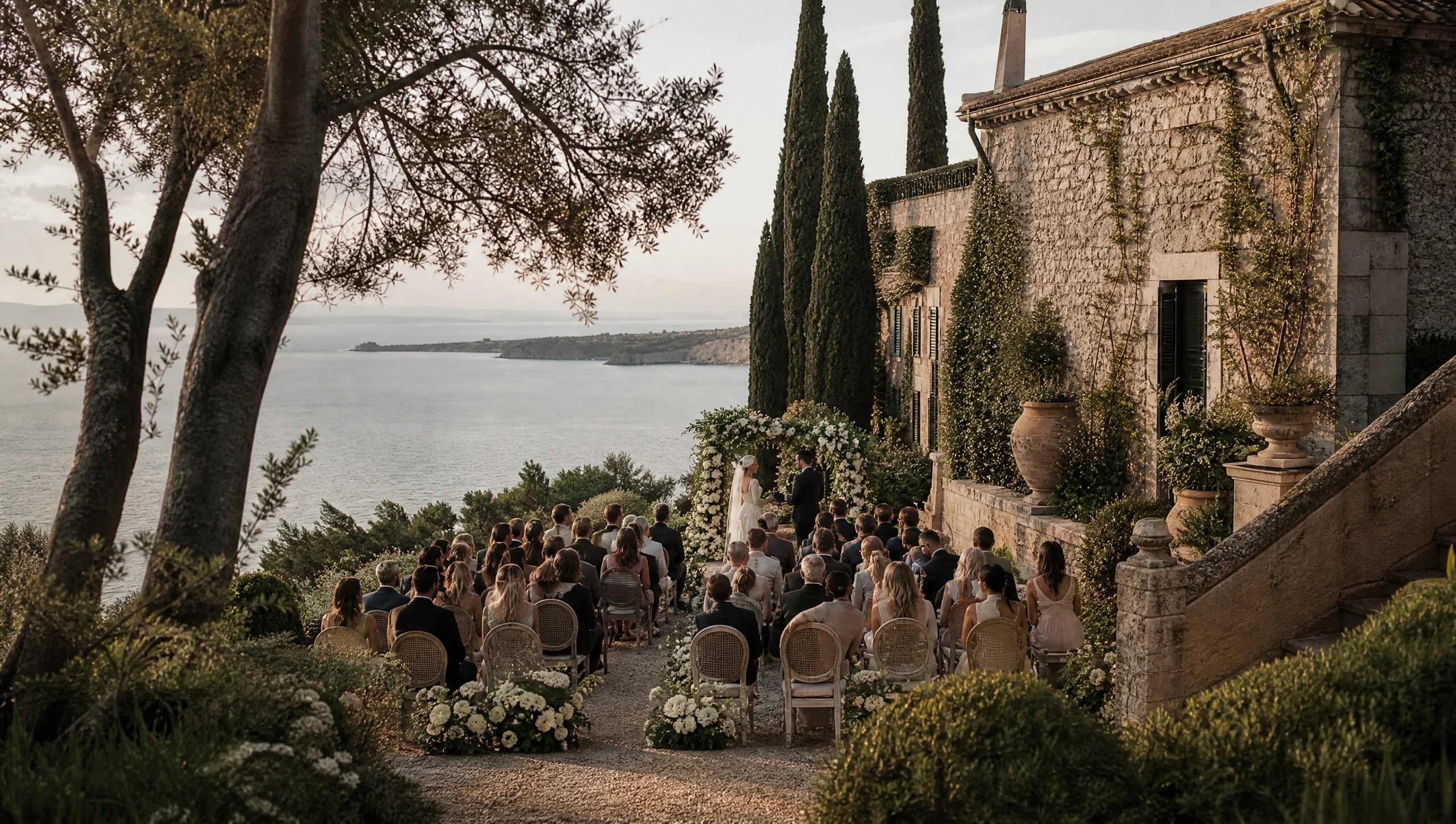 Guest Coastal Wind Briefing for Outdoor Ceremony Seating and Attire at Destination Weddings in Spain