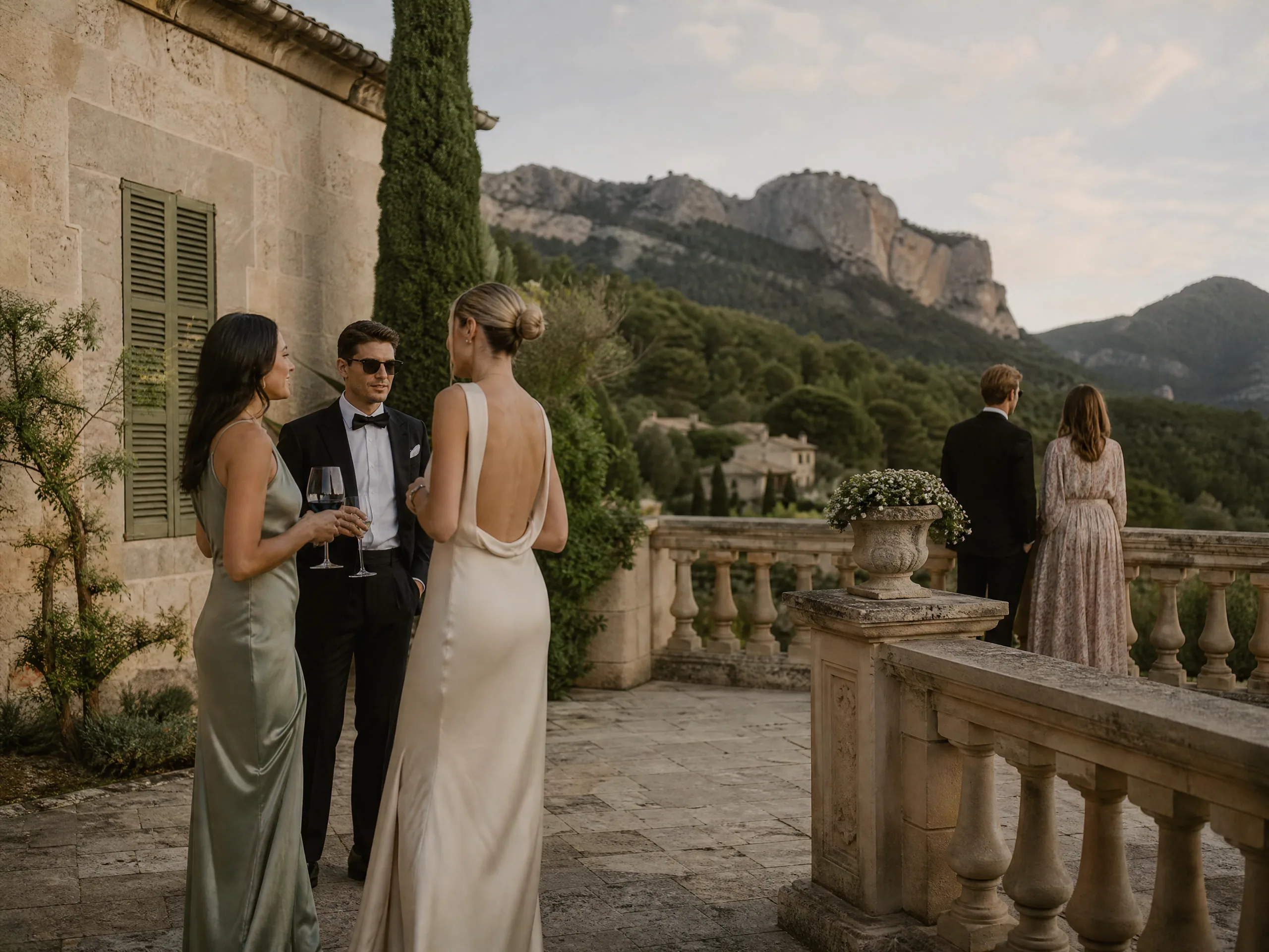 Guest Coastal Wind Briefing for Outdoor Ceremony Seating and Attire at Destination Weddings in Spain