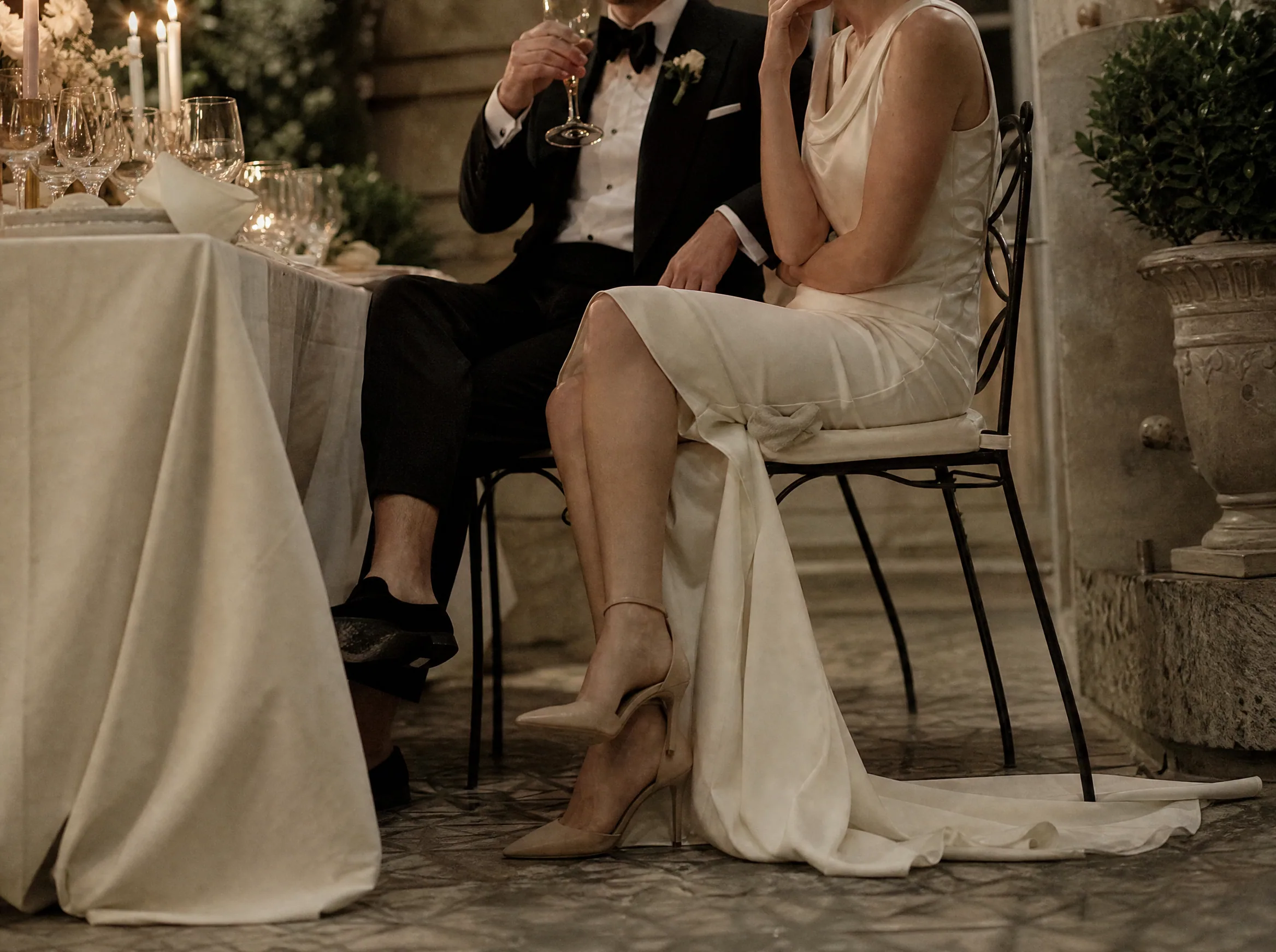 Wedding reception detail: Publish Walkability and Footwear Reality