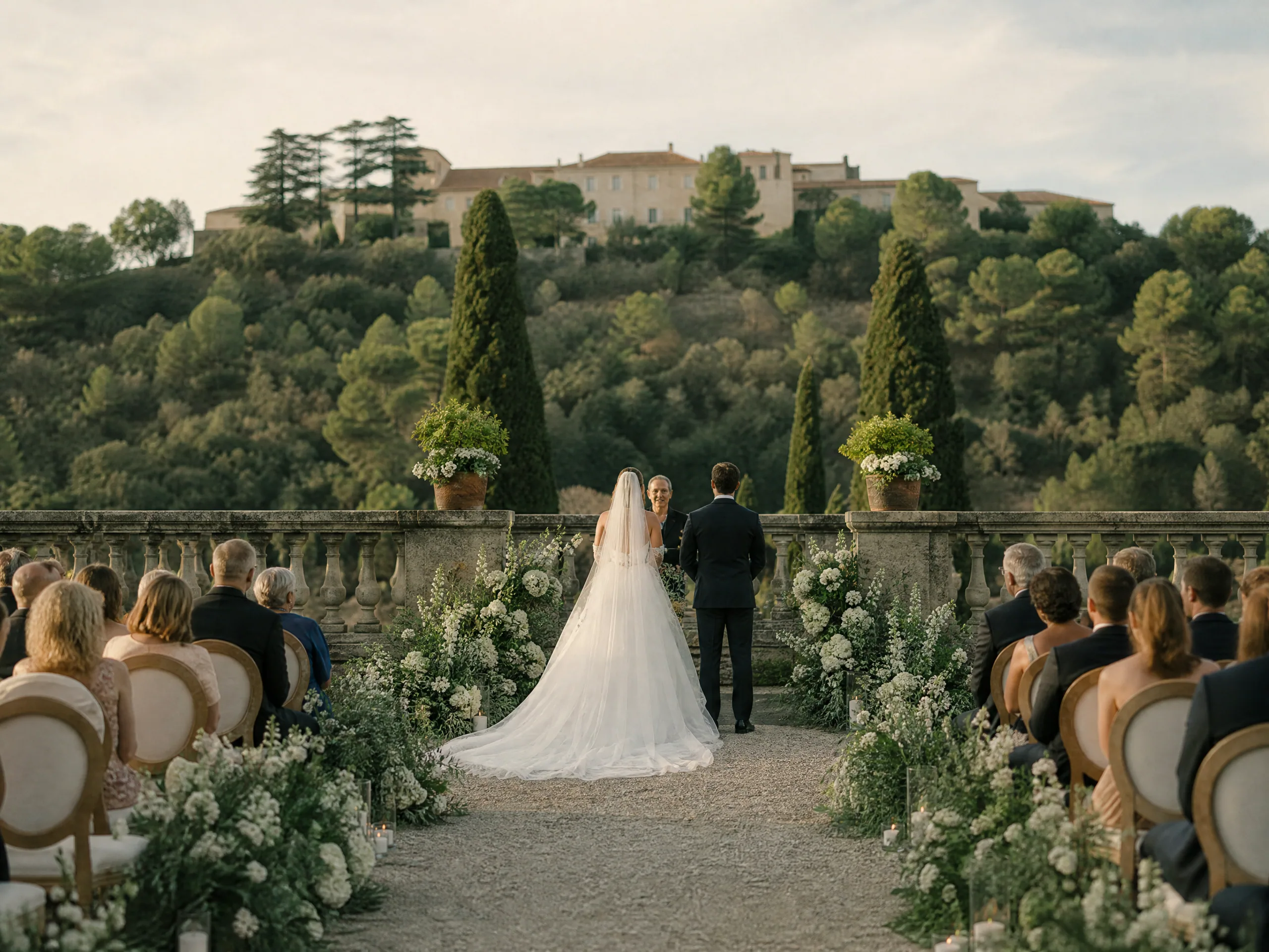 Wedding ceremony in Spain: Build Arrival Buffers Around Known Conflict Windows
