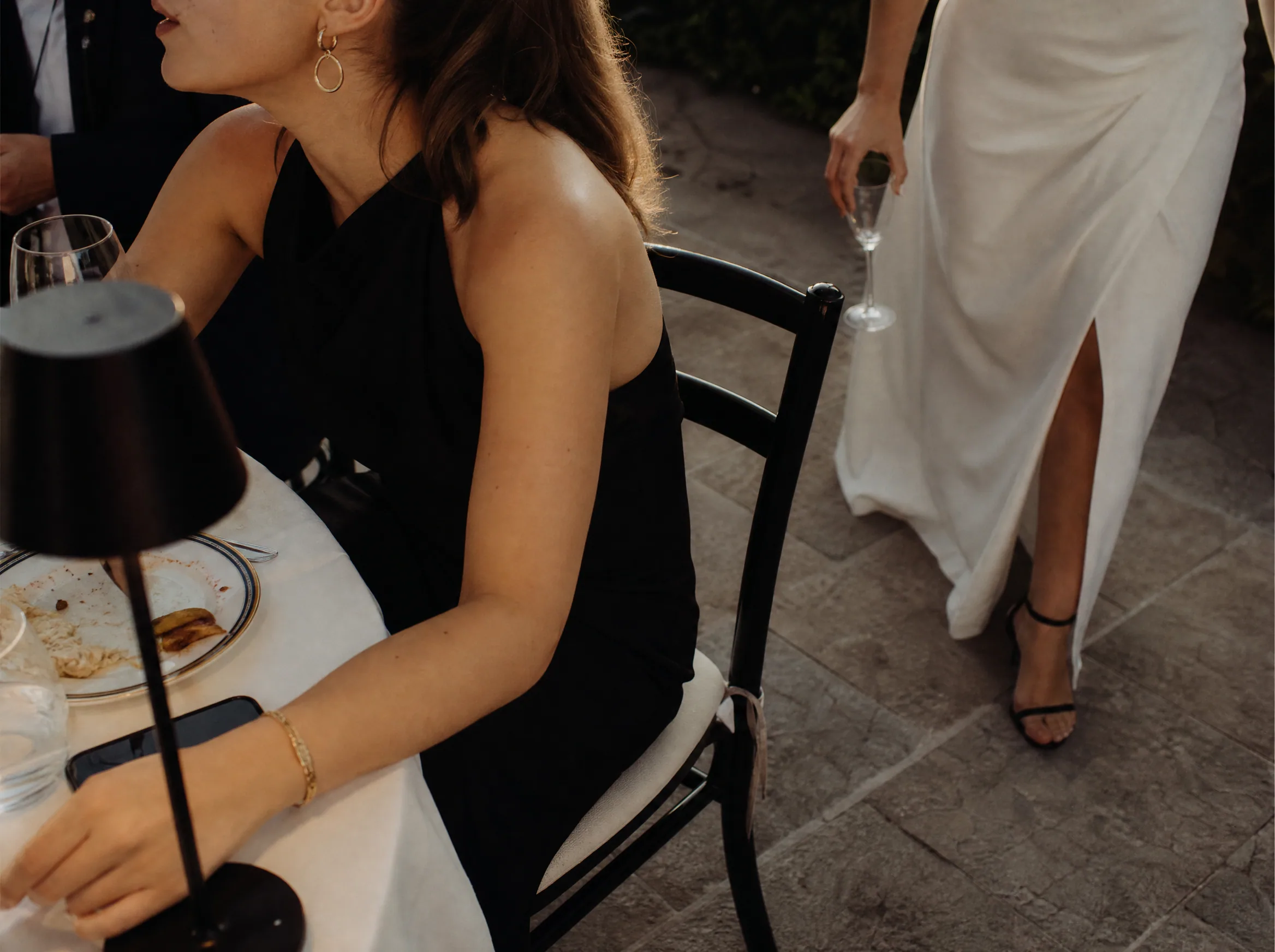 Wedding reception detail: Brief hotels and beauty appointments early