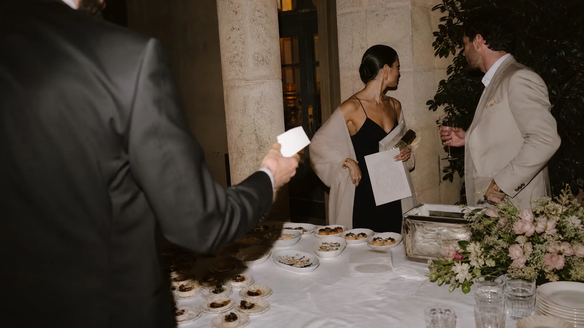 Guest Spanish Mesa Dulce Dessert Table and Cake-Cutting Logistics for Destination Weddings in Spain