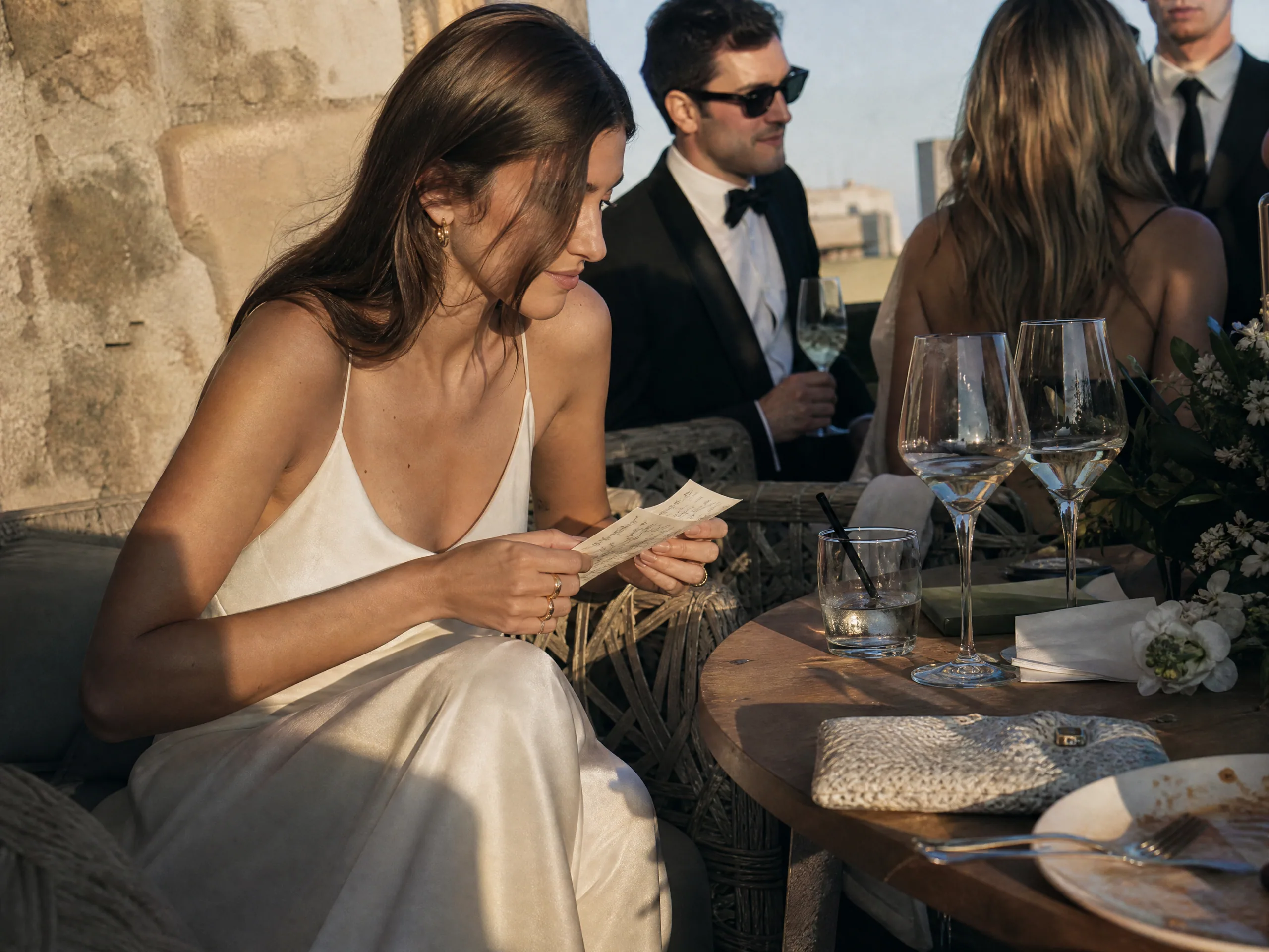 Wedding reception detail: Book early: fare windows that matter