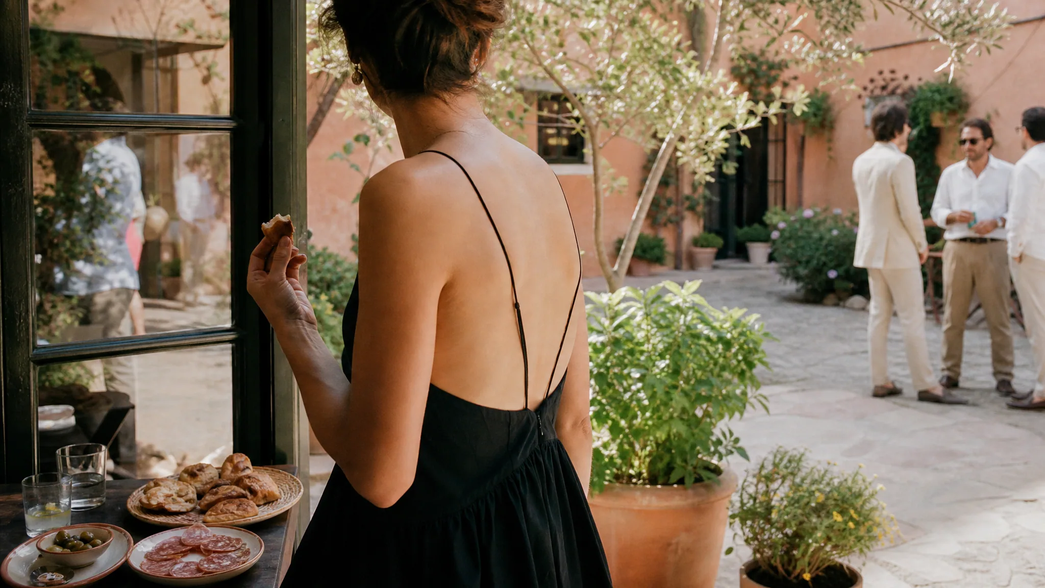 Guest Spanish Merienda Afternoon Snack Windows for Destination Weddings in Spain