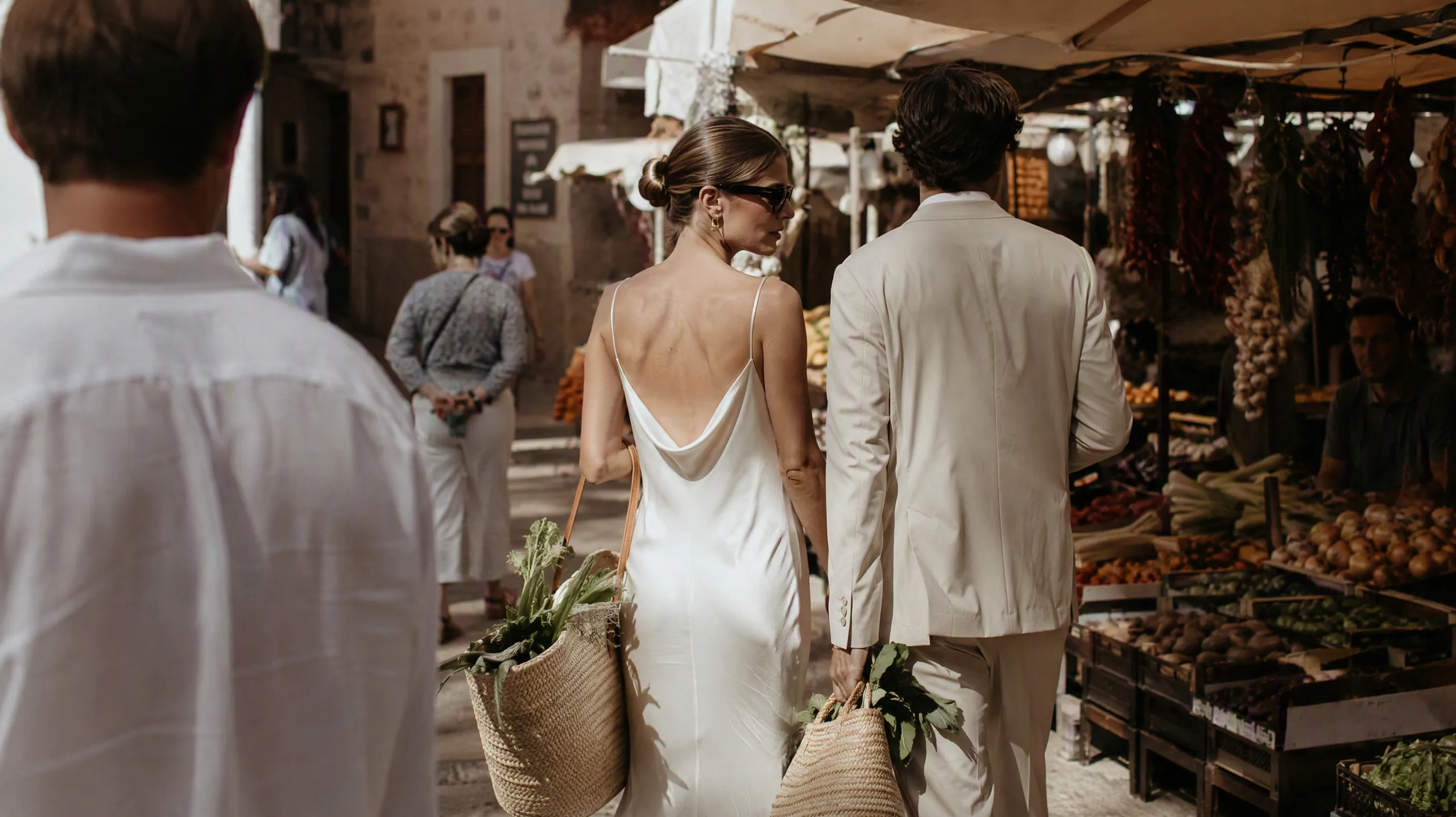Guest Spanish Mercado Morning Market Runs for Destination Wedding Weekends in Spain