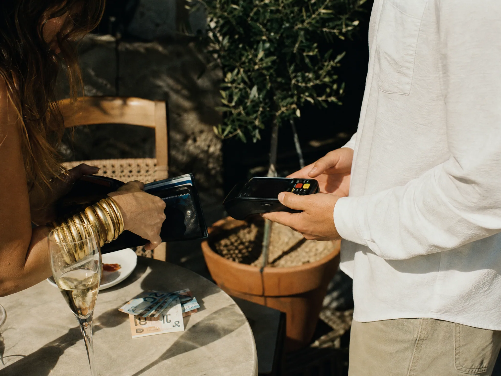 Luxury wedding detail: Brief guests on Spanish ATM fees before they land