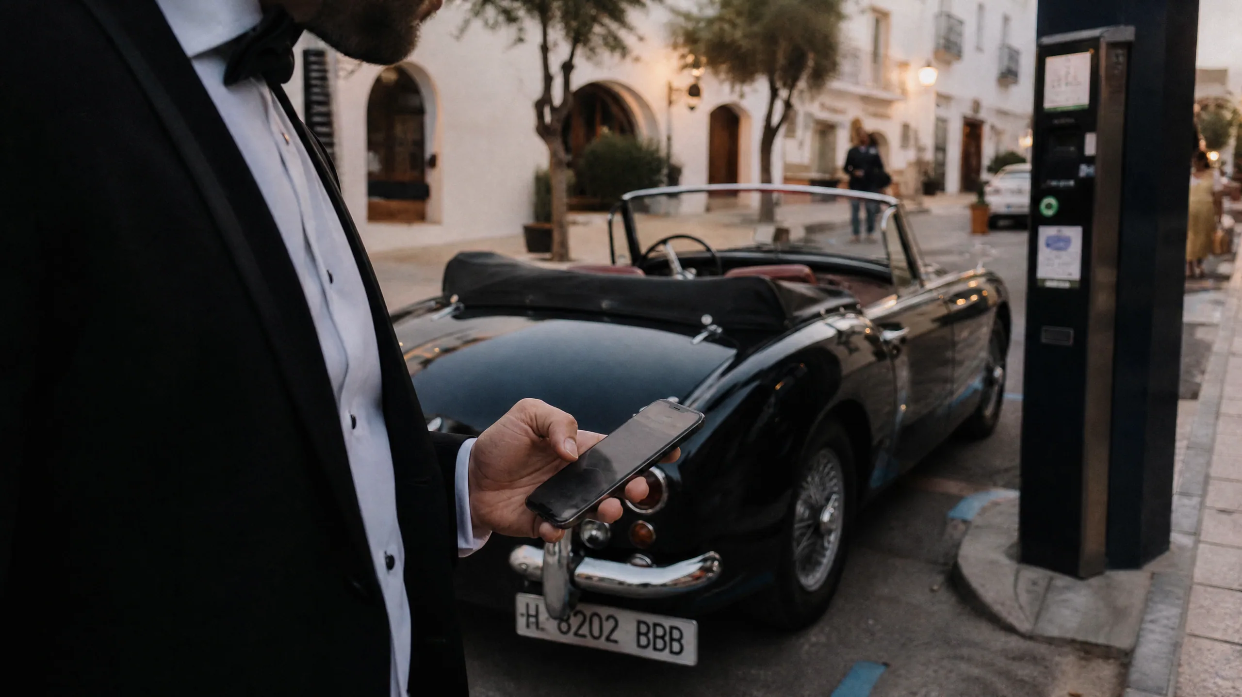 Guest Spanish Zona Azul Blue-Zone Street Parking and Mobile Ticket Apps for Destination Weddings in Spain