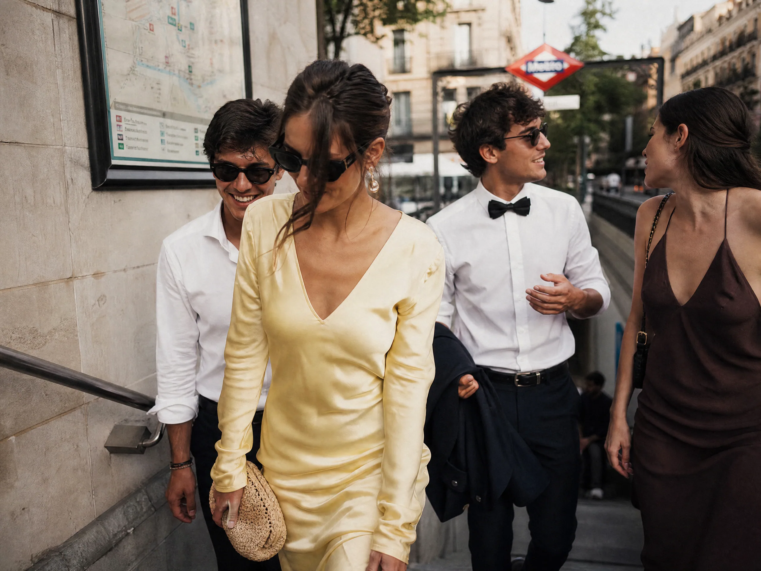 Destination wedding editorial: Why Cercanías and metro belong in the wedding weekend brief