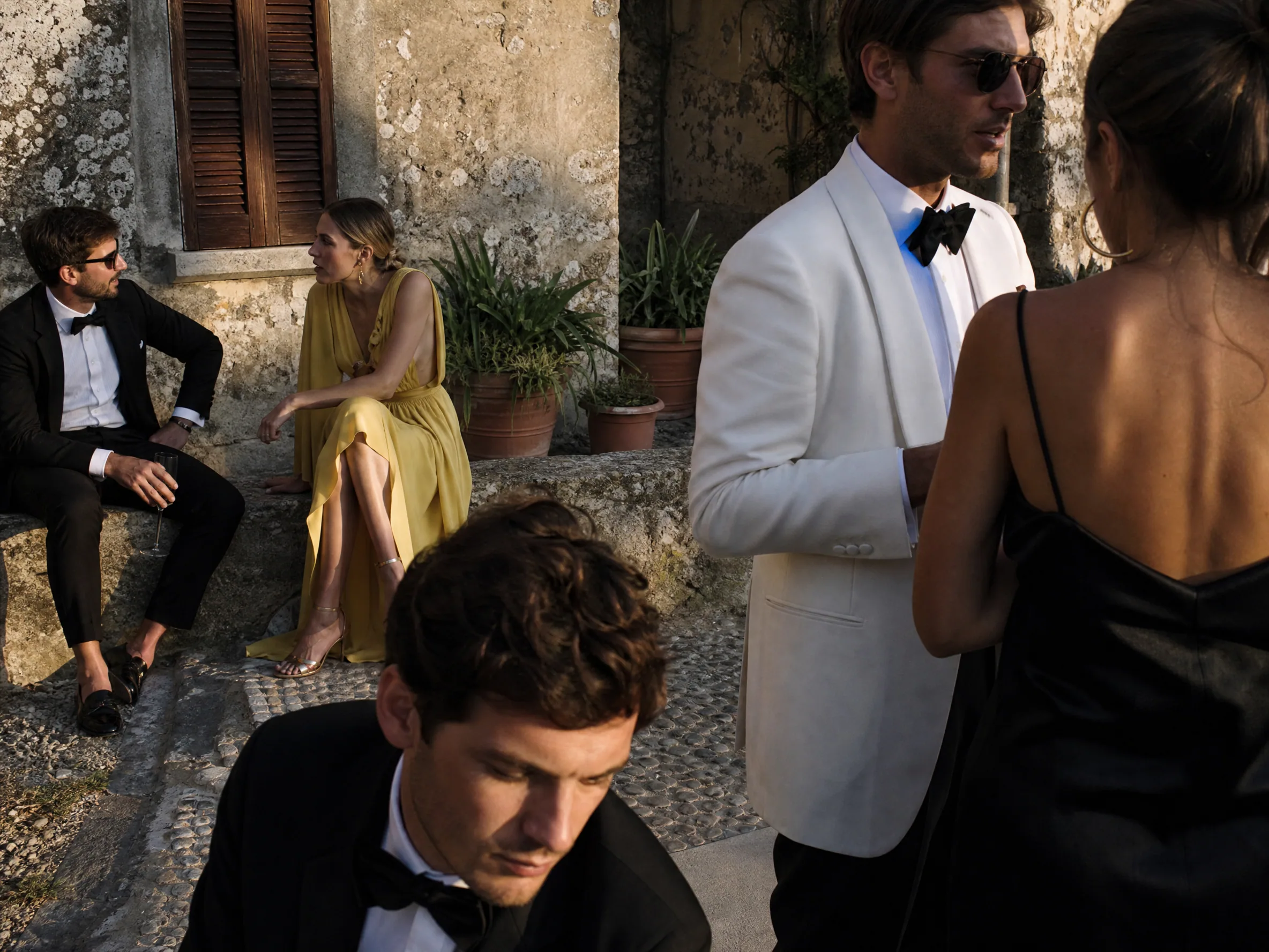 Destination wedding editorial: Understanding Black-Tie Dress Code for Destination Weddings