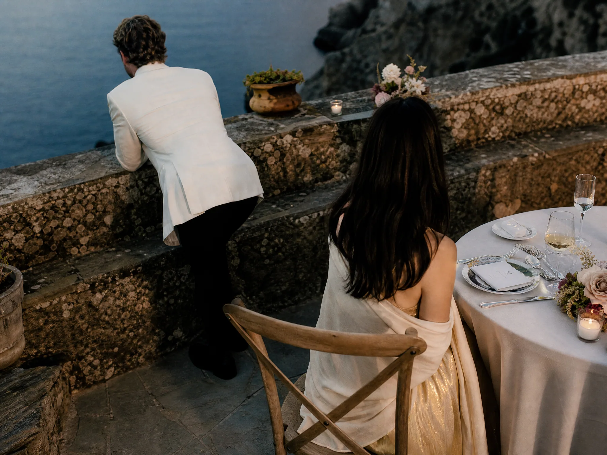 Wedding reception detail: Seasonal Considerations for Guest Attire