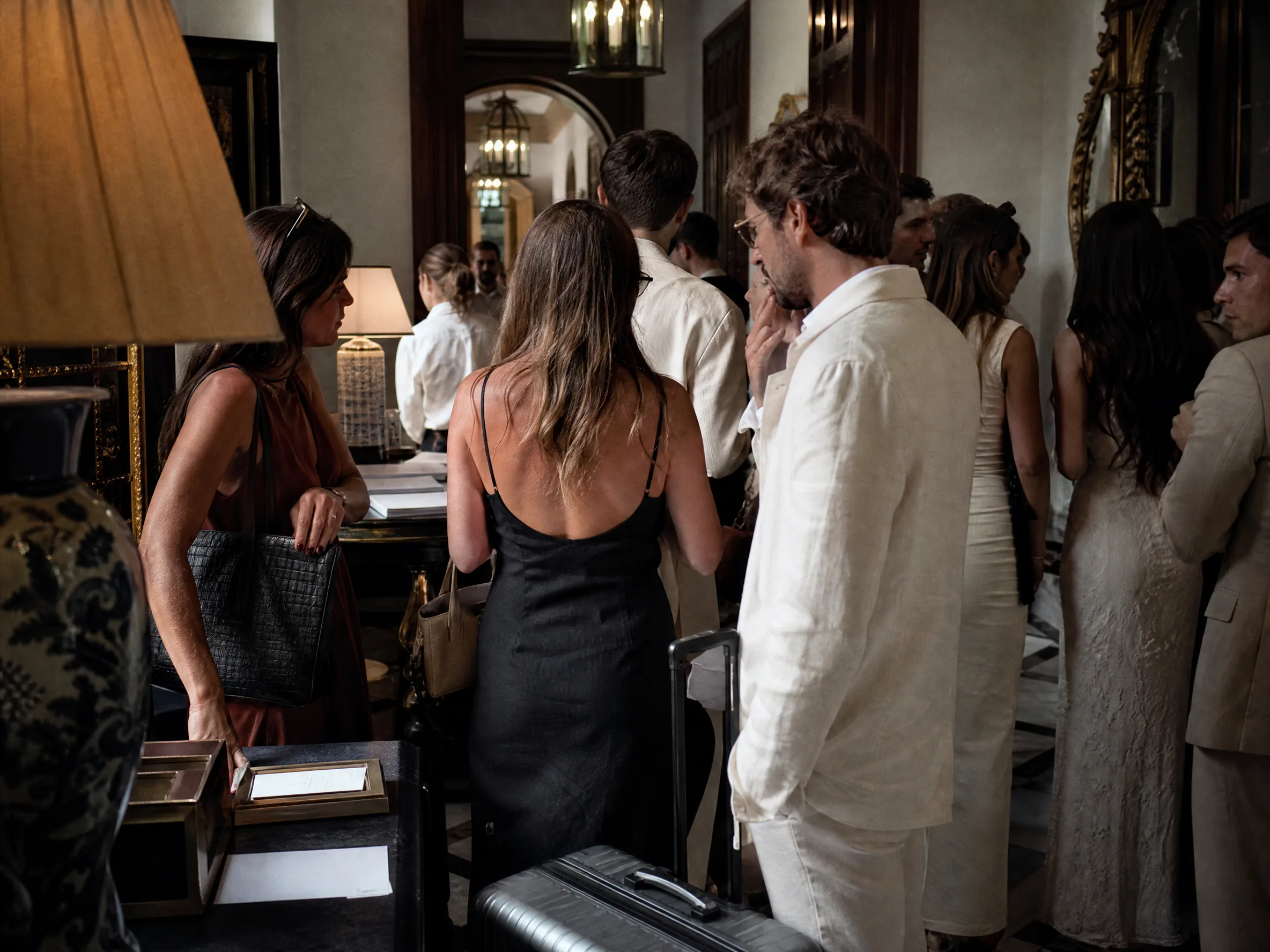 Destination wedding in Spain: Group arrivals, wedding blocks, and lobby bottlenecks
