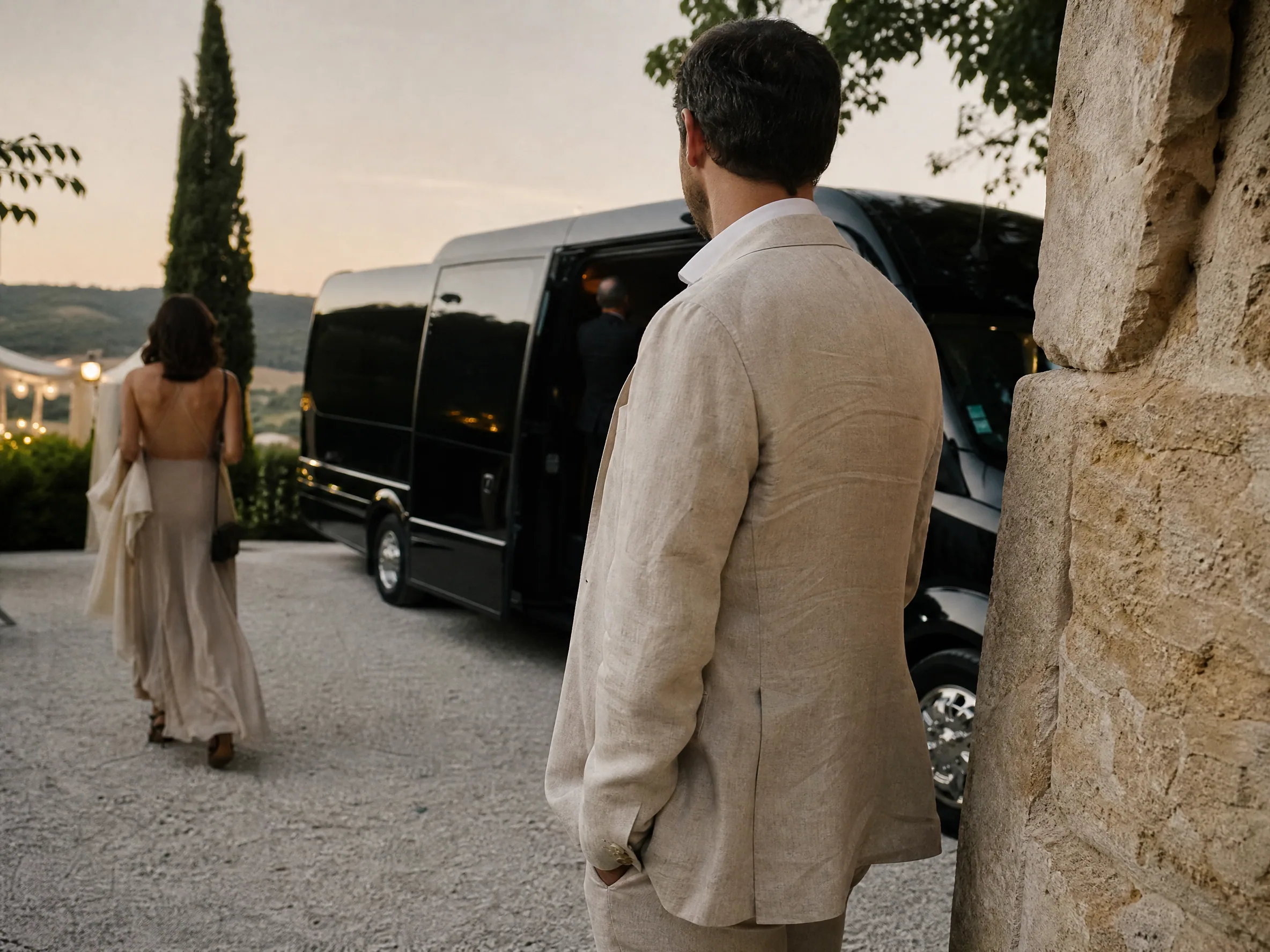 Wedding reception detail: Transportation Solutions for Rural Areas