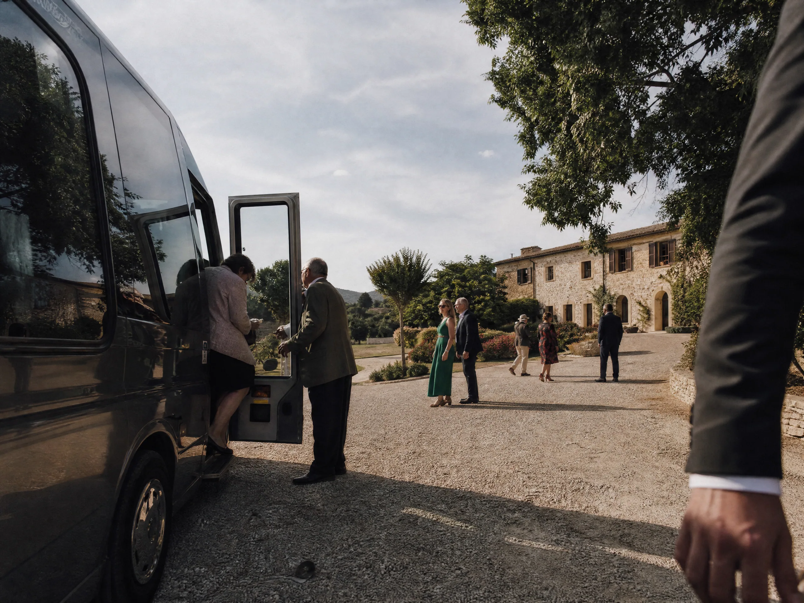 Wedding ceremony in Spain: Transportation Solutions for Rural Areas