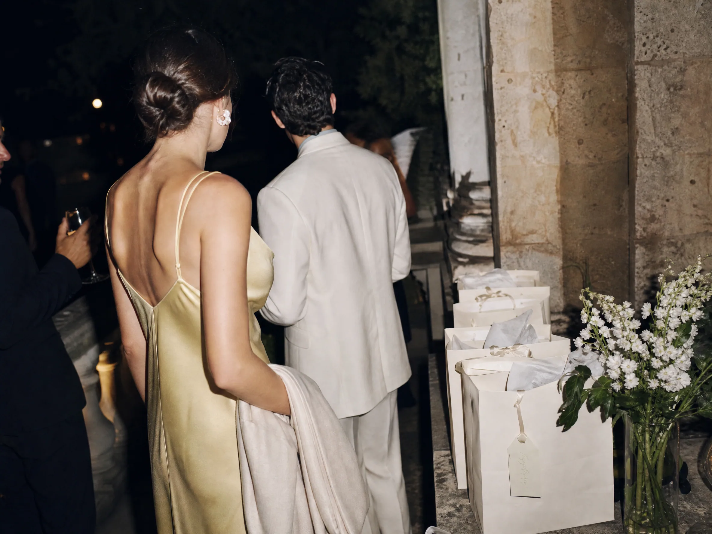 Wedding reception detail: Timing for Different Events